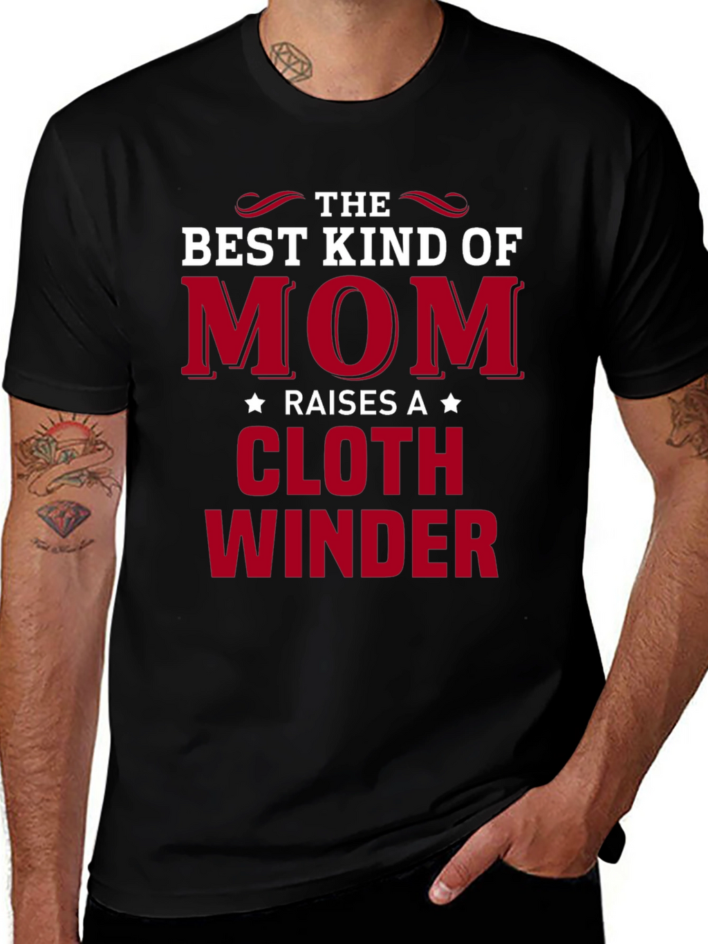 Mom Raises A Cloth Winder T-Shirt