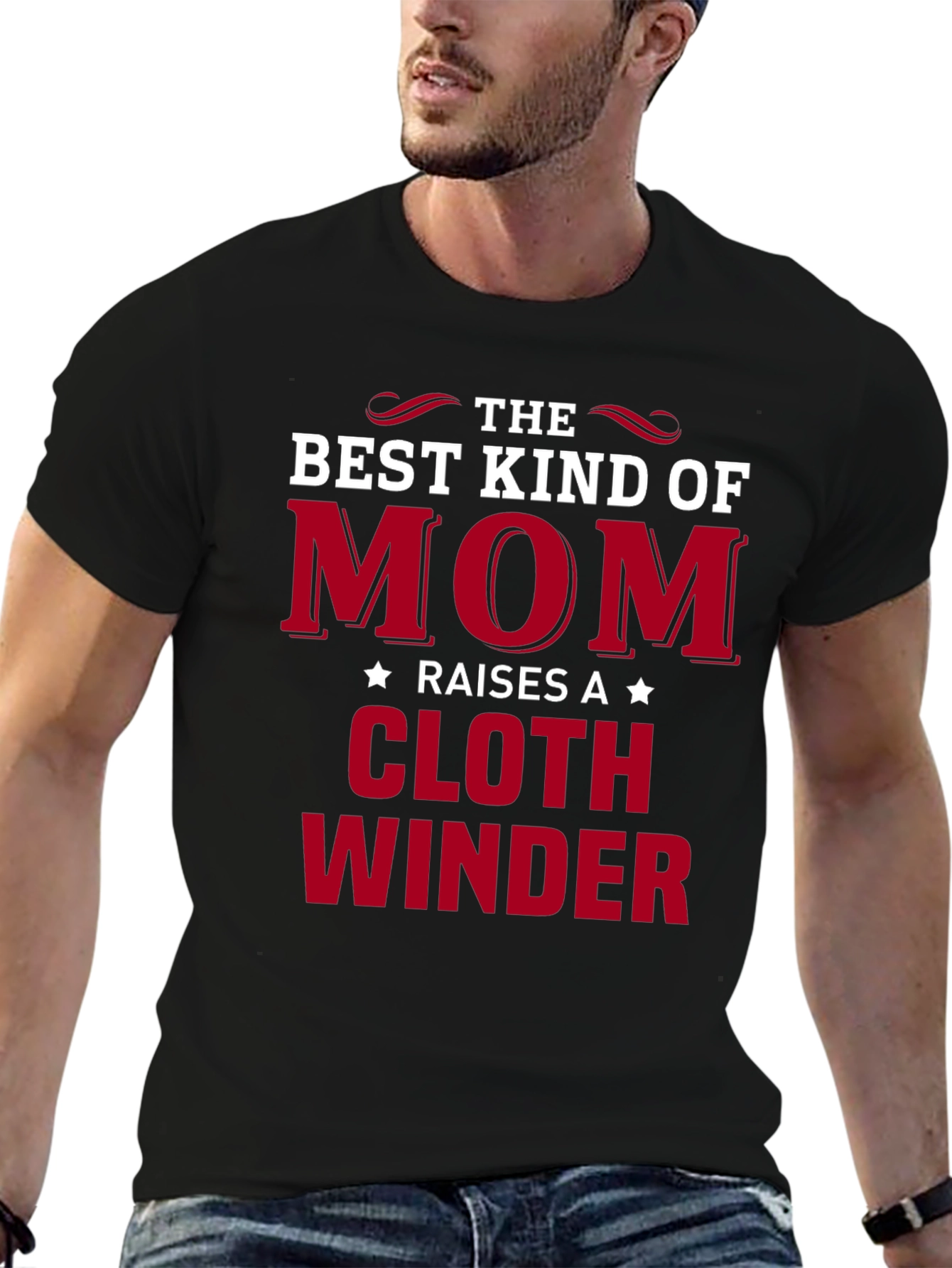 Mom Raises A Cloth Winder T-Shirt