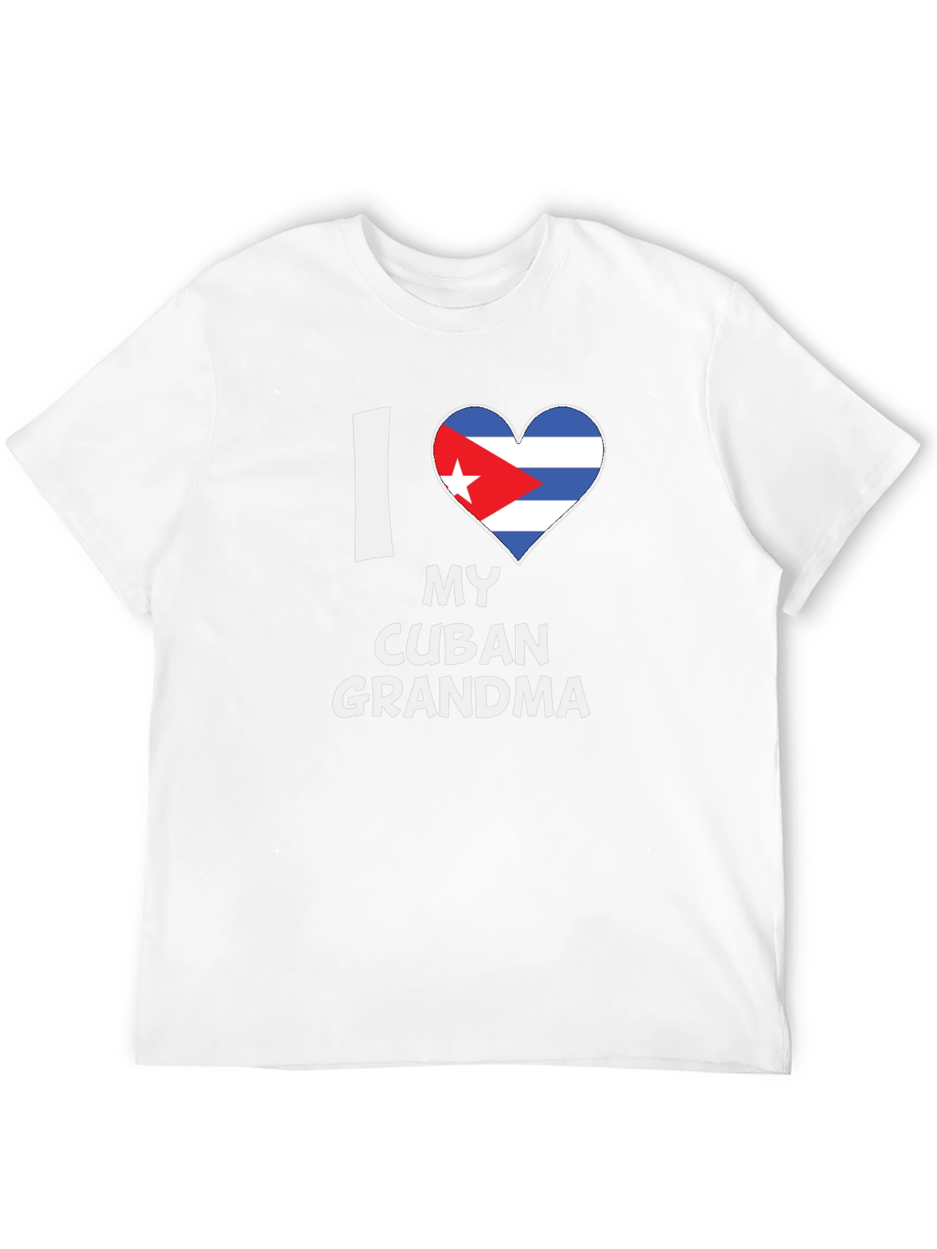 I Love My Cuban Grandma - Novelty T-Shirt