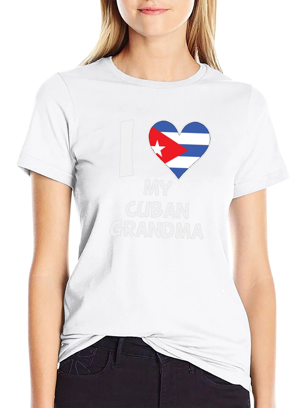I Love My Cuban Grandma - Novelty T-Shirt