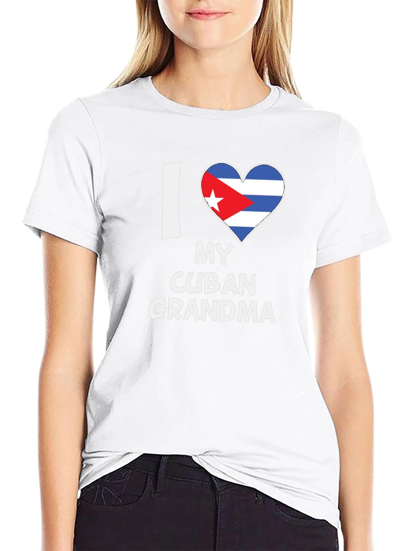 I Love My Cuban Grandma - Novelty T-Shirt