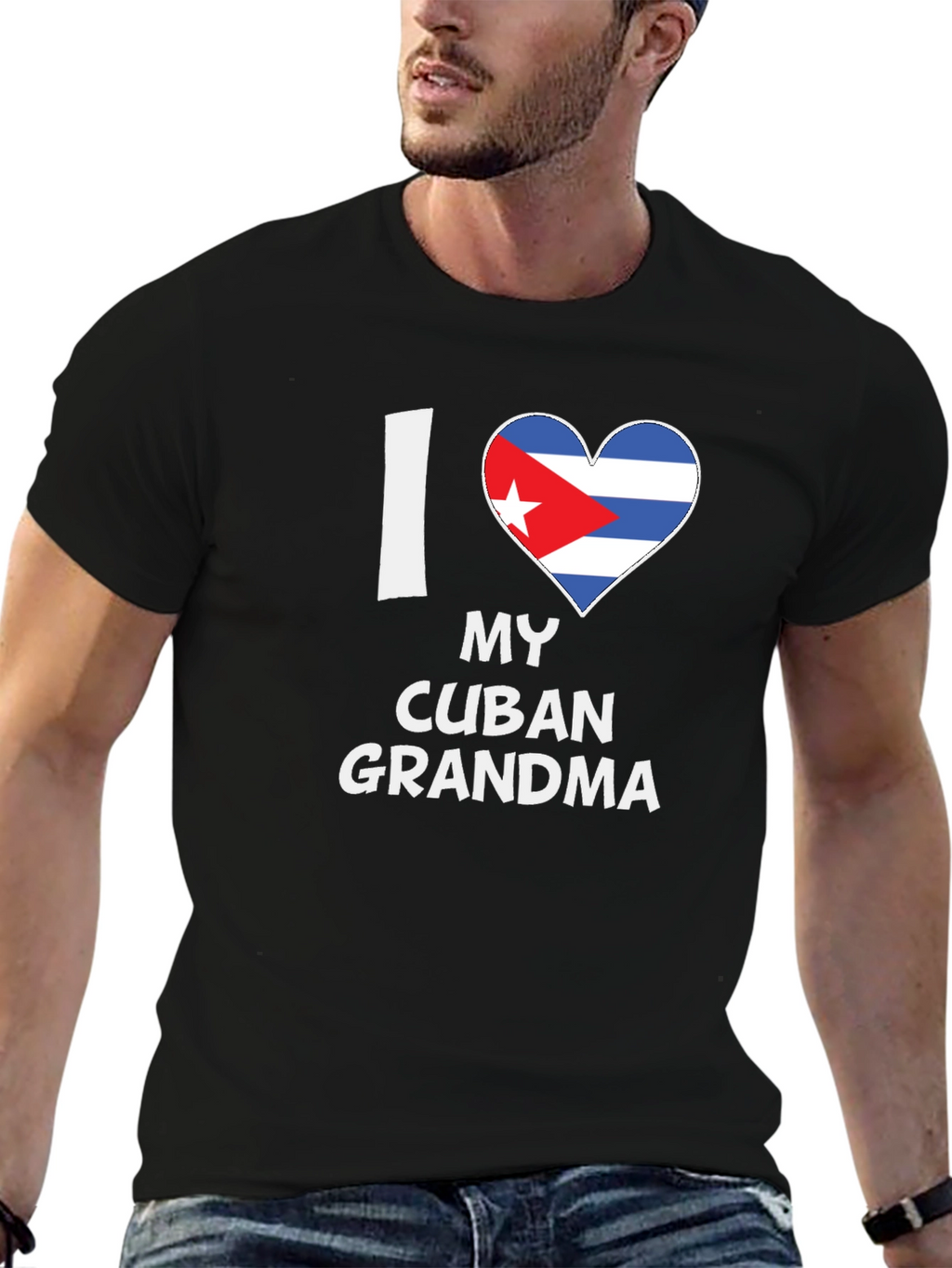 I Love My Cuban Grandma - Novelty T-Shirt