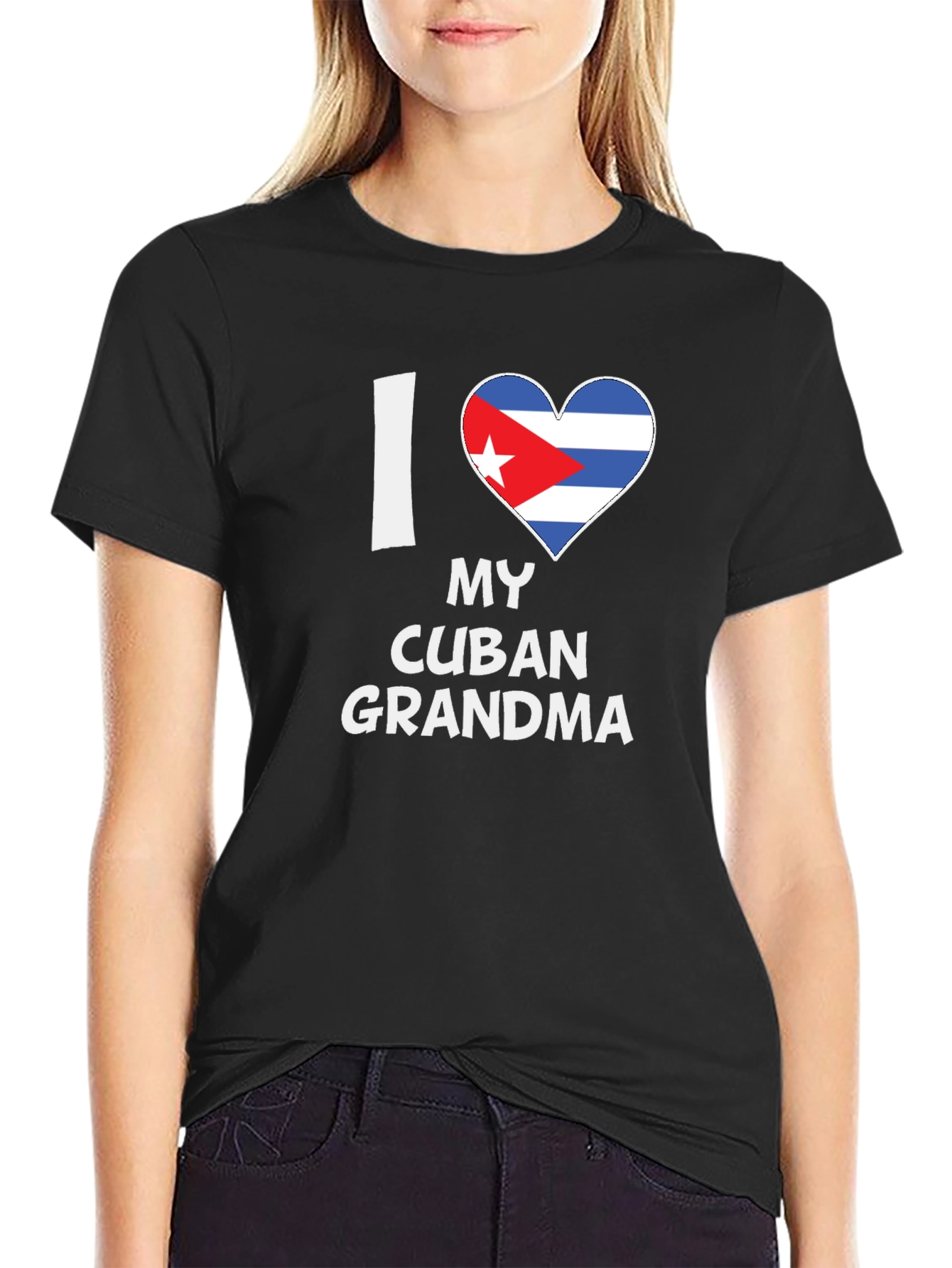 I Love My Cuban Grandma - Novelty T-Shirt