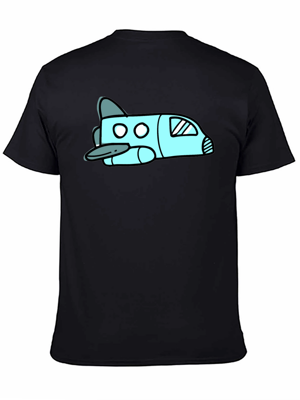 Futuristic Space Shuttle Graphic Tee