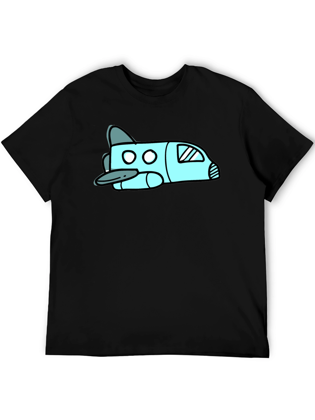 Futuristic Space Shuttle Graphic Tee