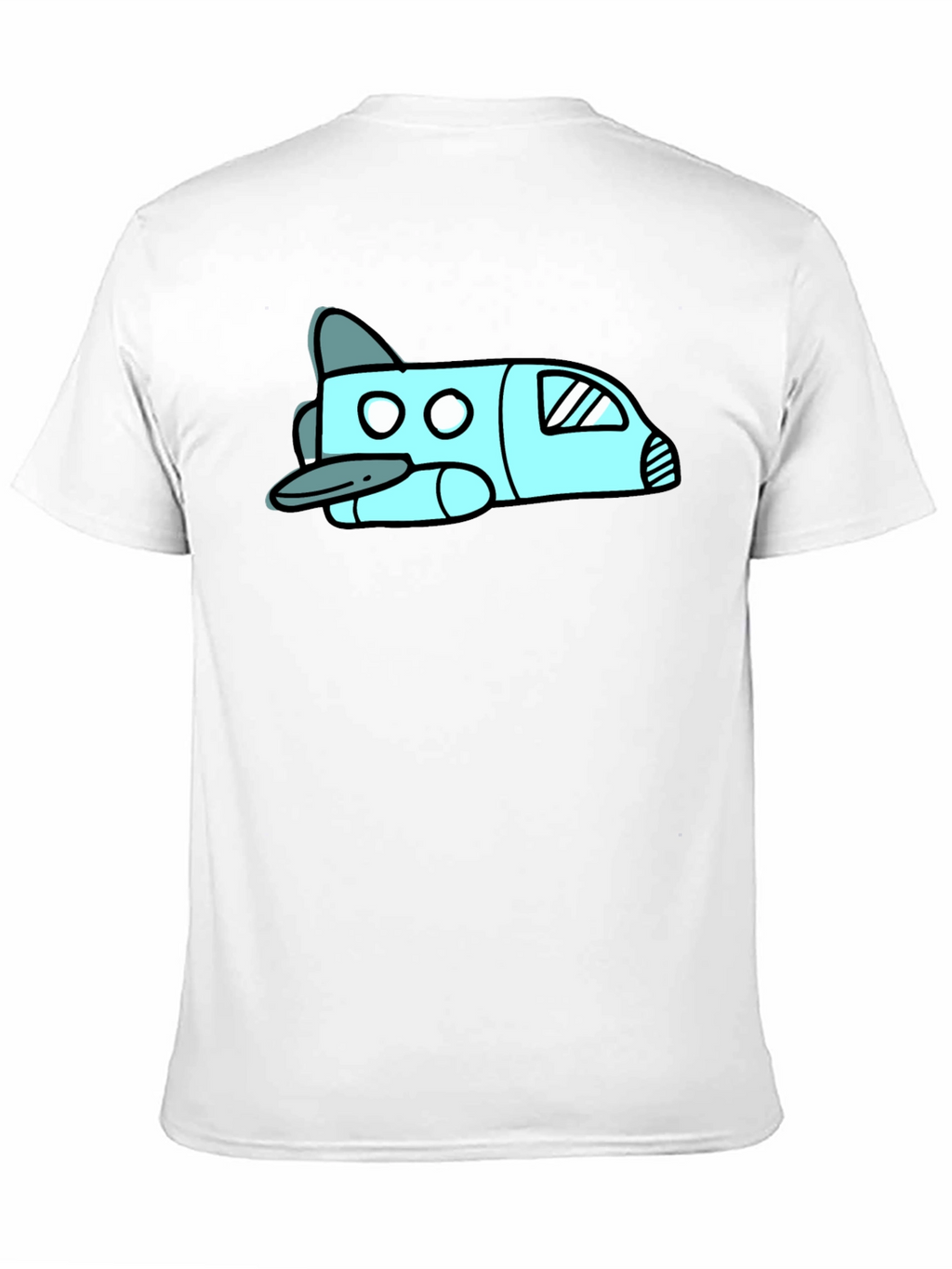 Futuristic Space Shuttle Graphic Tee