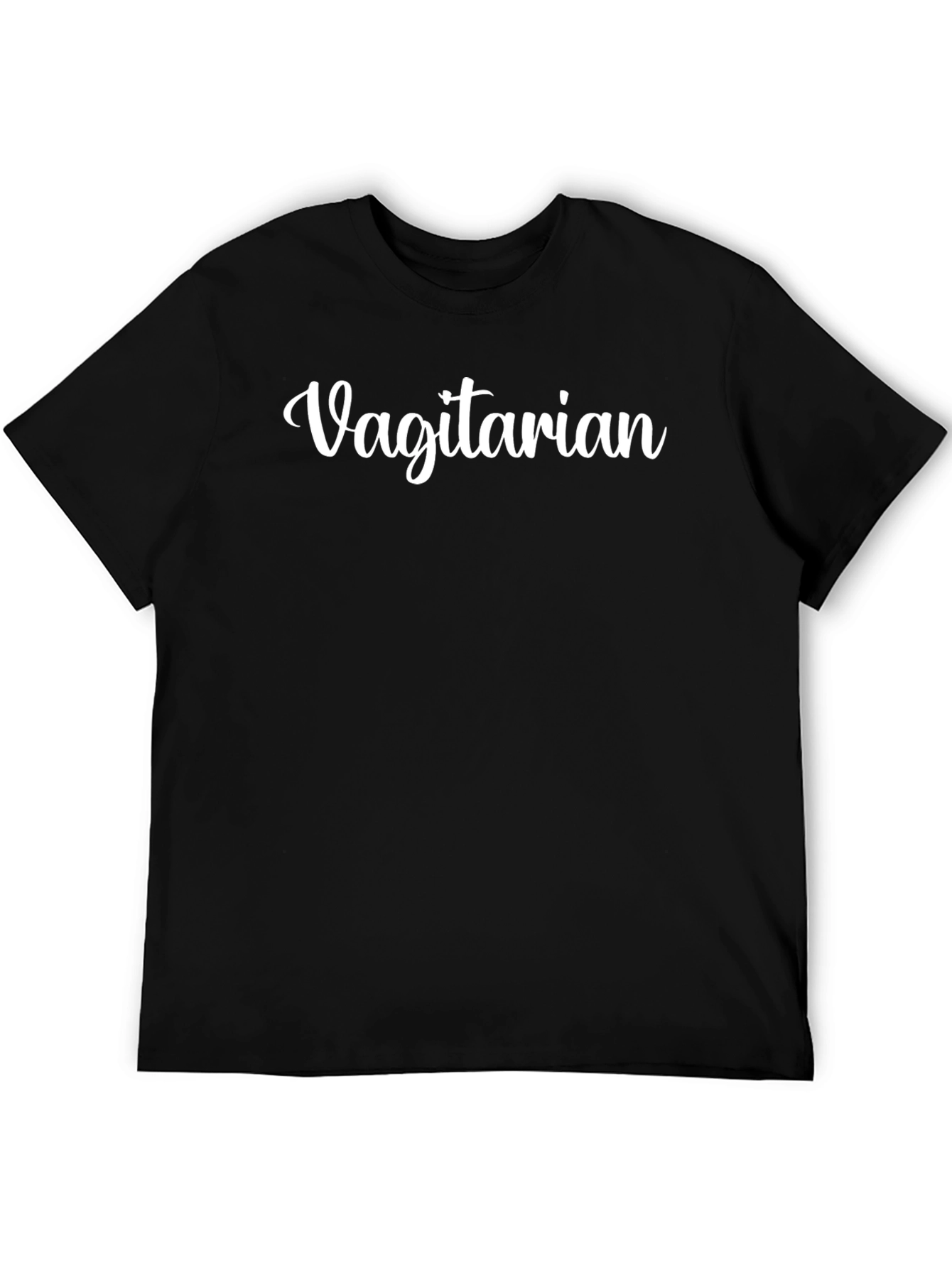 Vagitarian Black T-Shirt