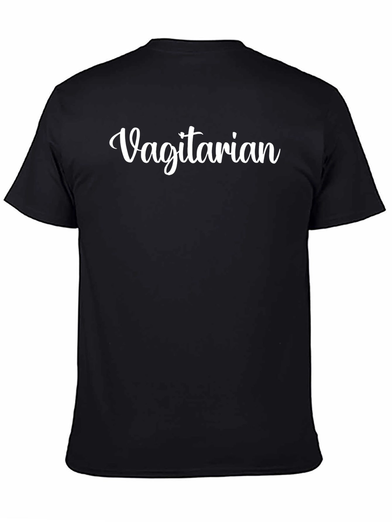 Vagitarian Black T-Shirt