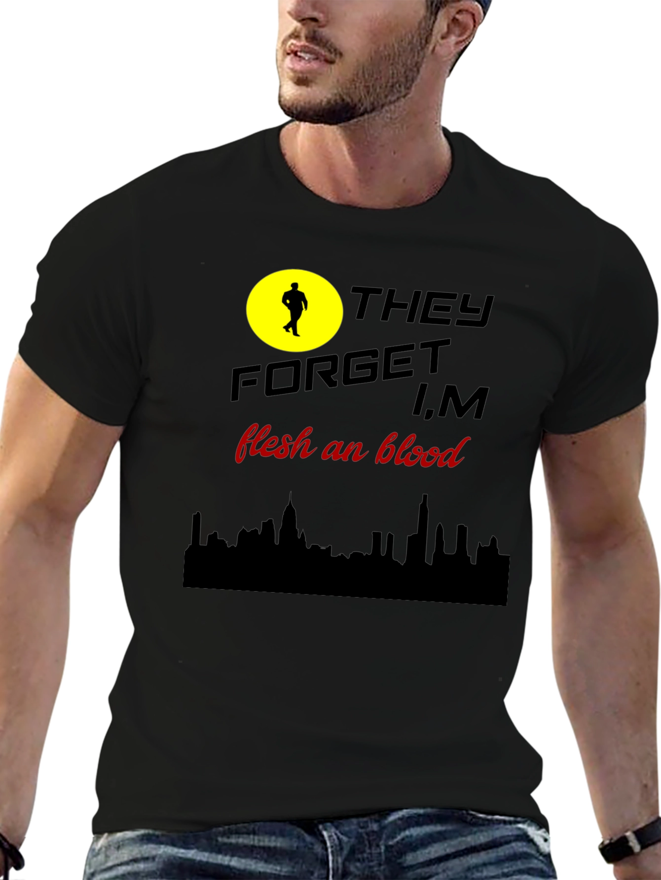 They Forget T-Shirt: Flesh and Blood