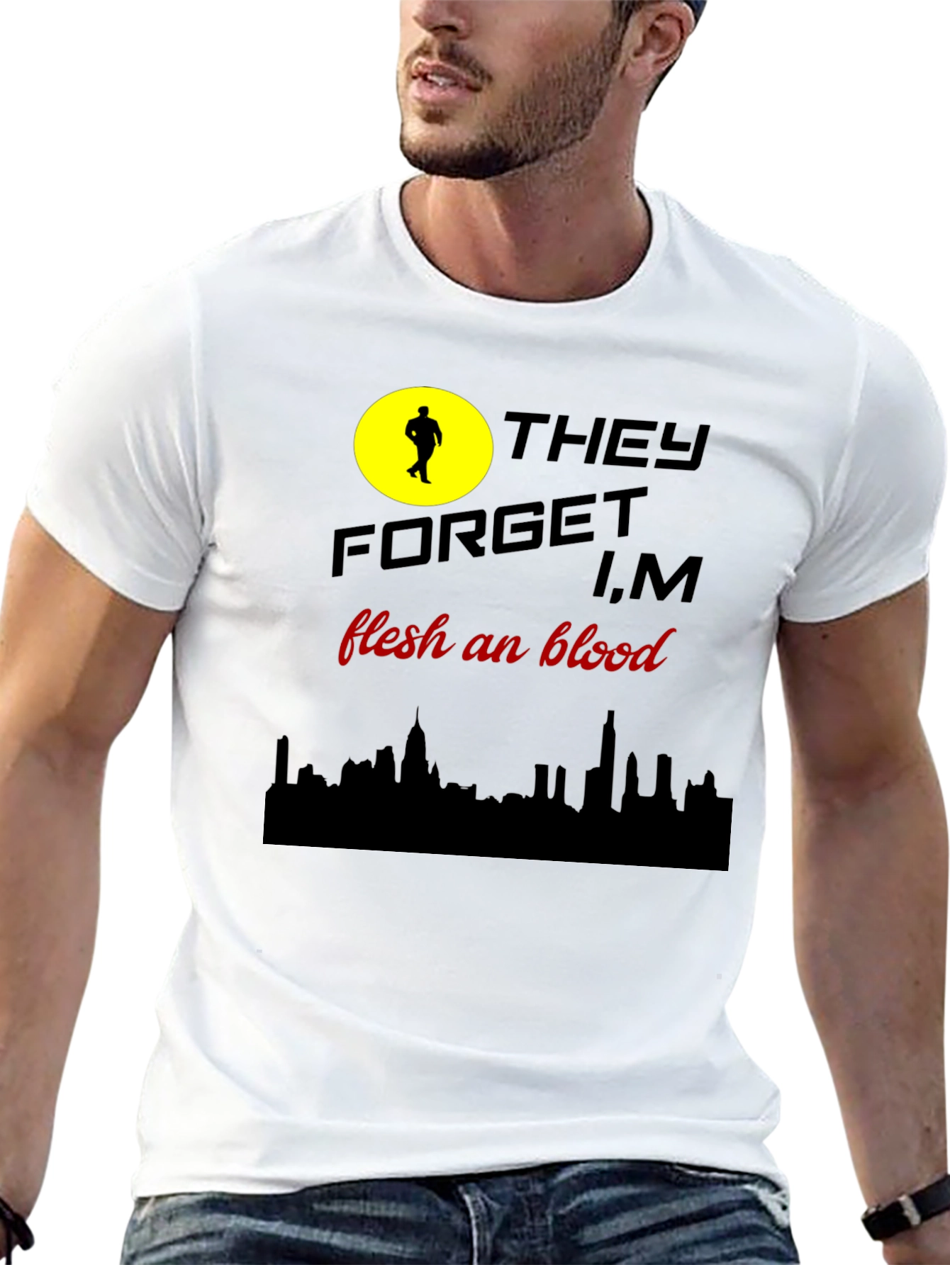 They Forget T-Shirt: Flesh and Blood