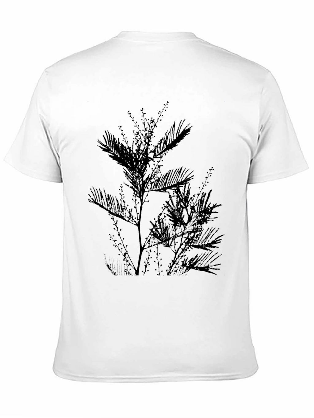 Black Tree Silhouette Graphic Tee