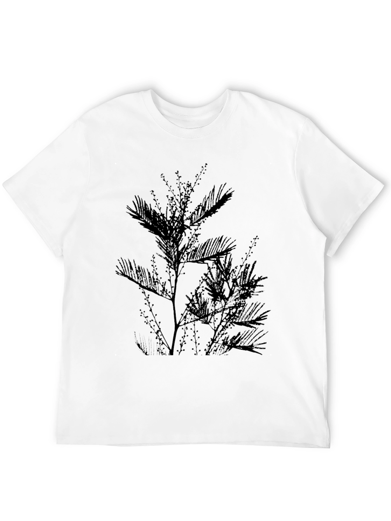Black Tree Silhouette Graphic Tee