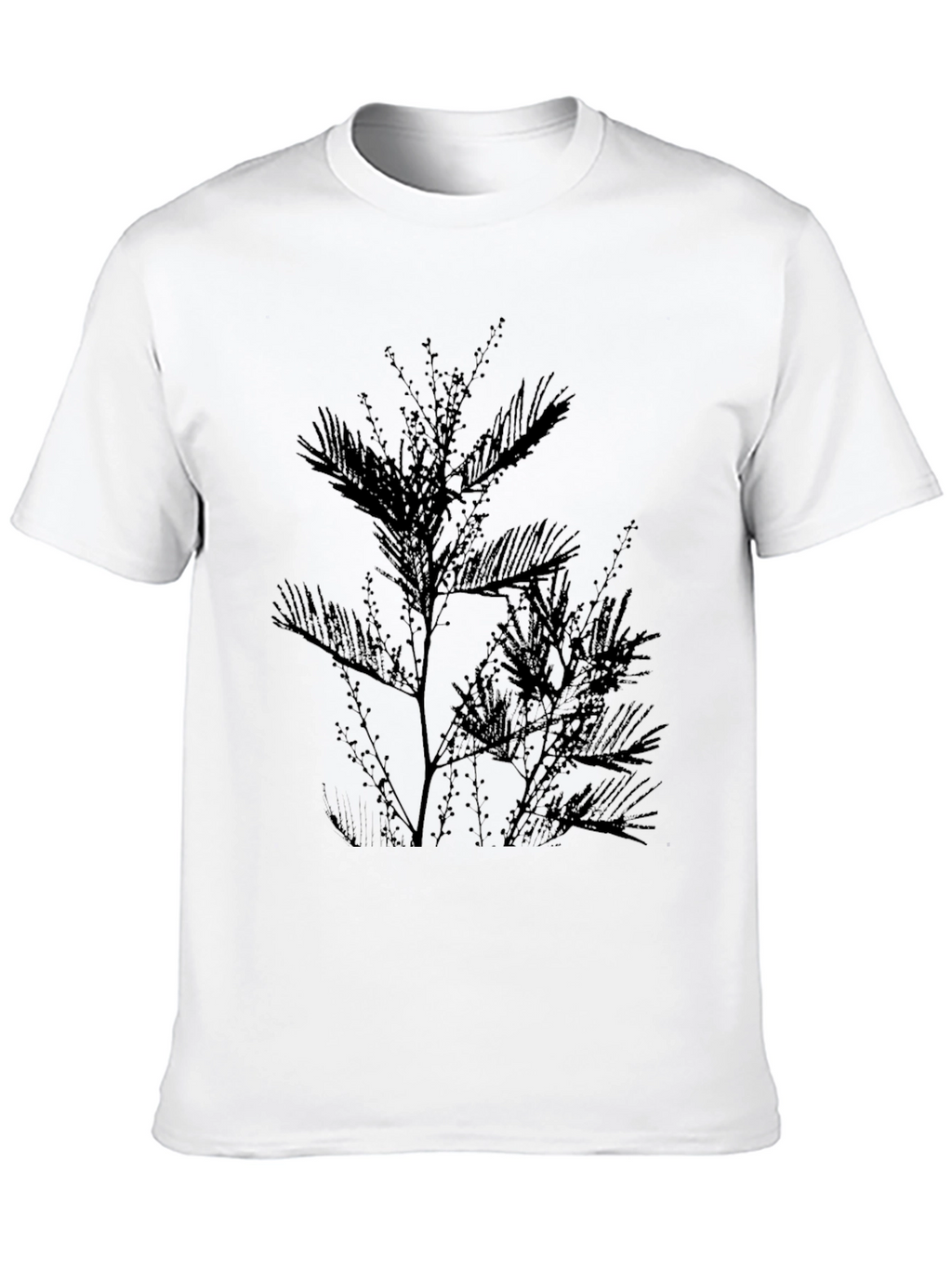 Black Tree Silhouette Graphic Tee