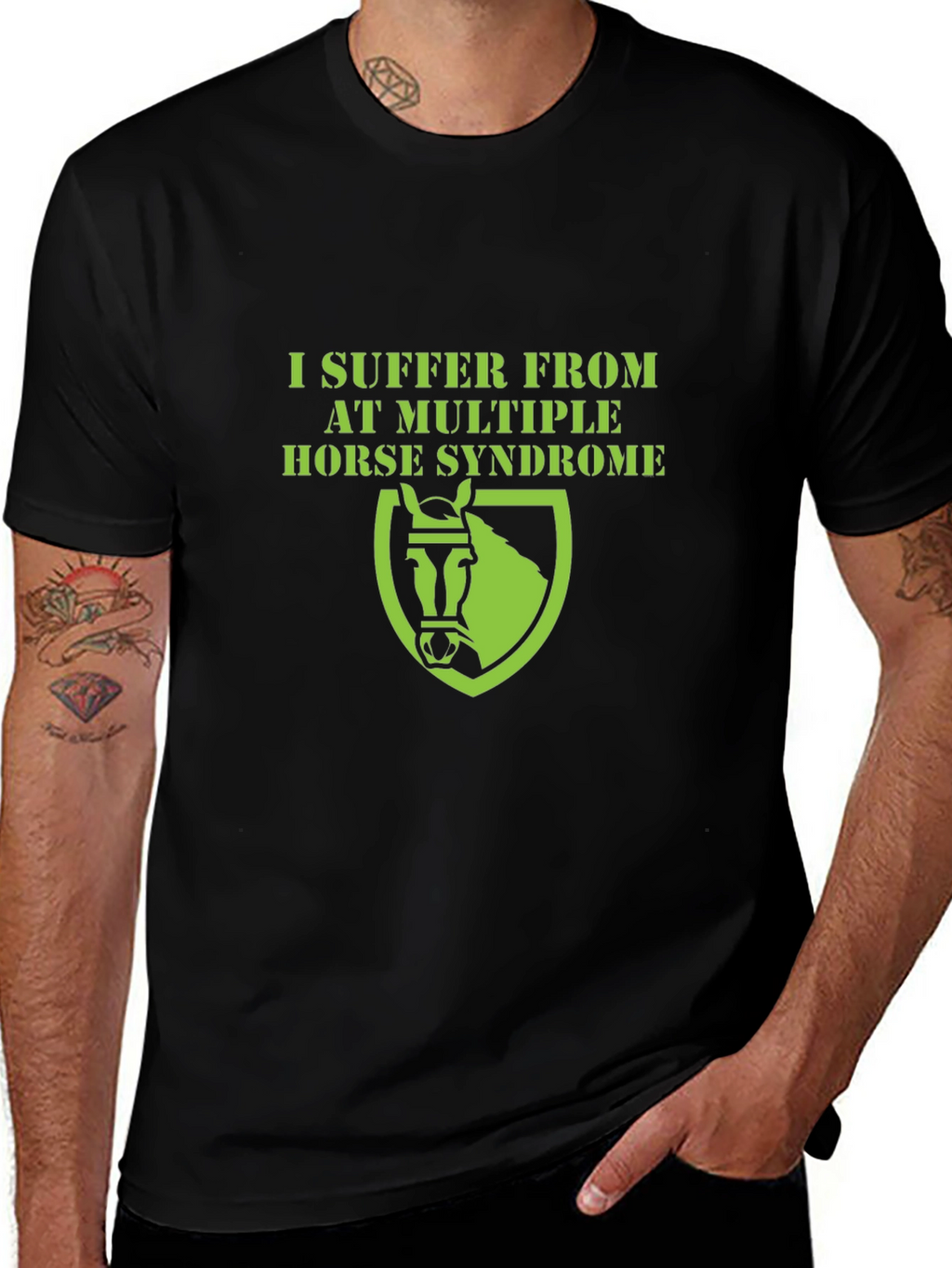 Multiple Horse Syndrome Graphic Tee