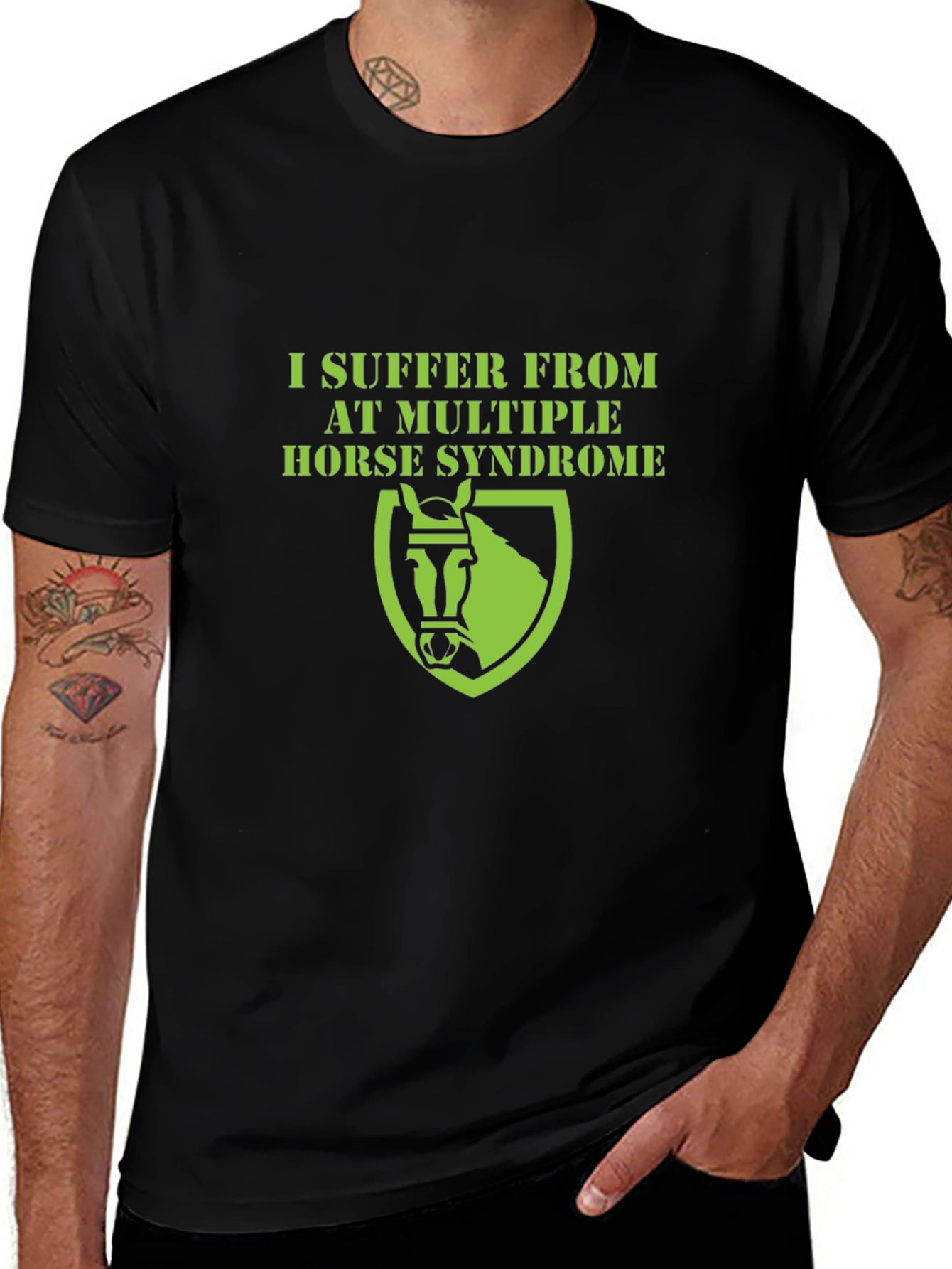 Multiple Horse Syndrome Graphic Tee
