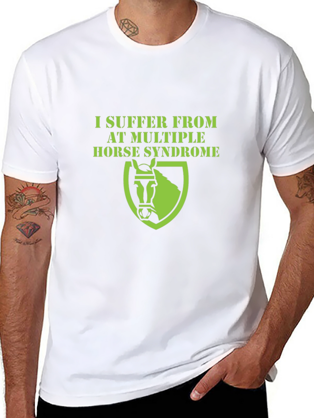 Multiple Horse Syndrome Graphic Tee