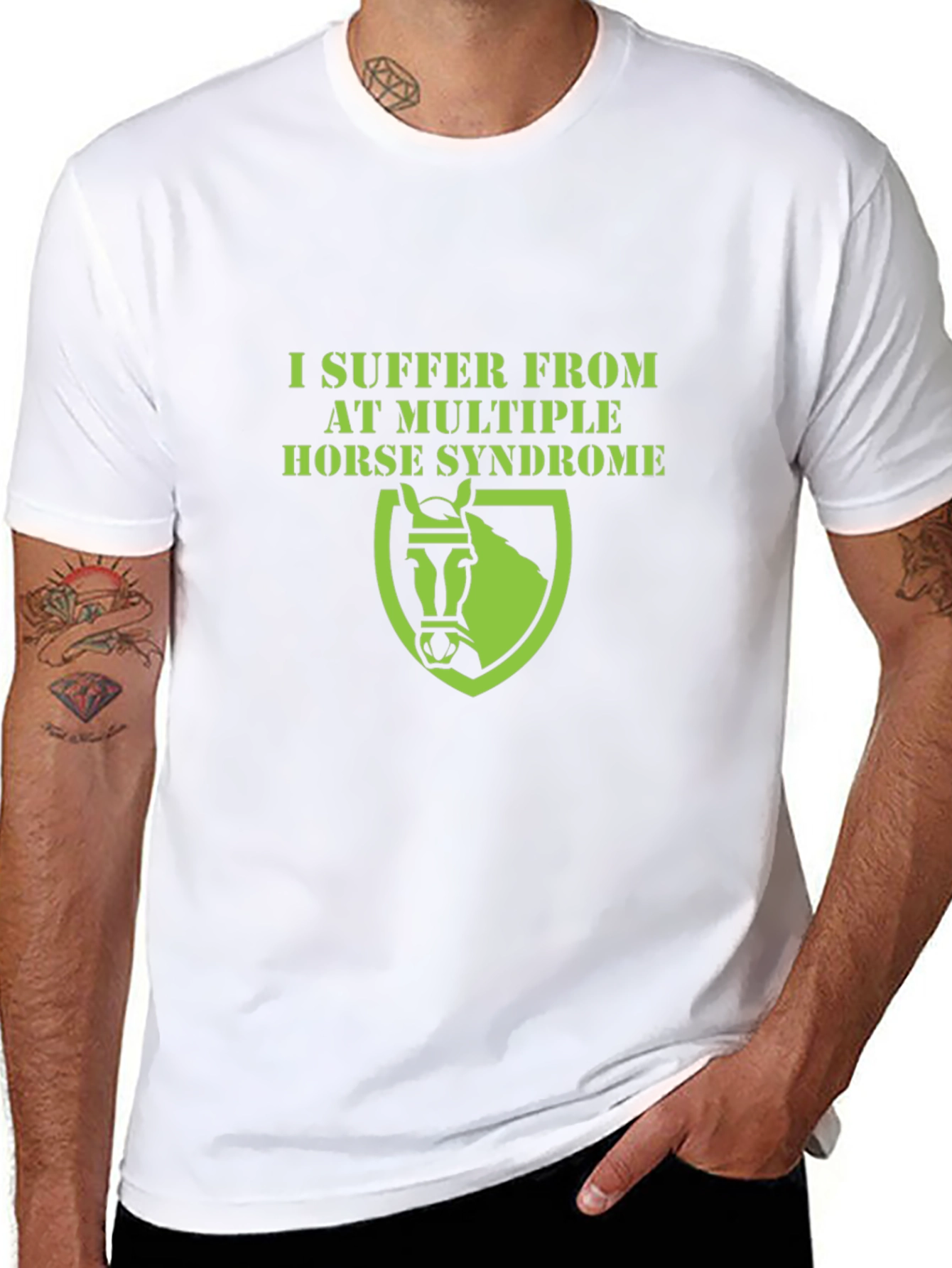 Multiple Horse Syndrome Graphic Tee