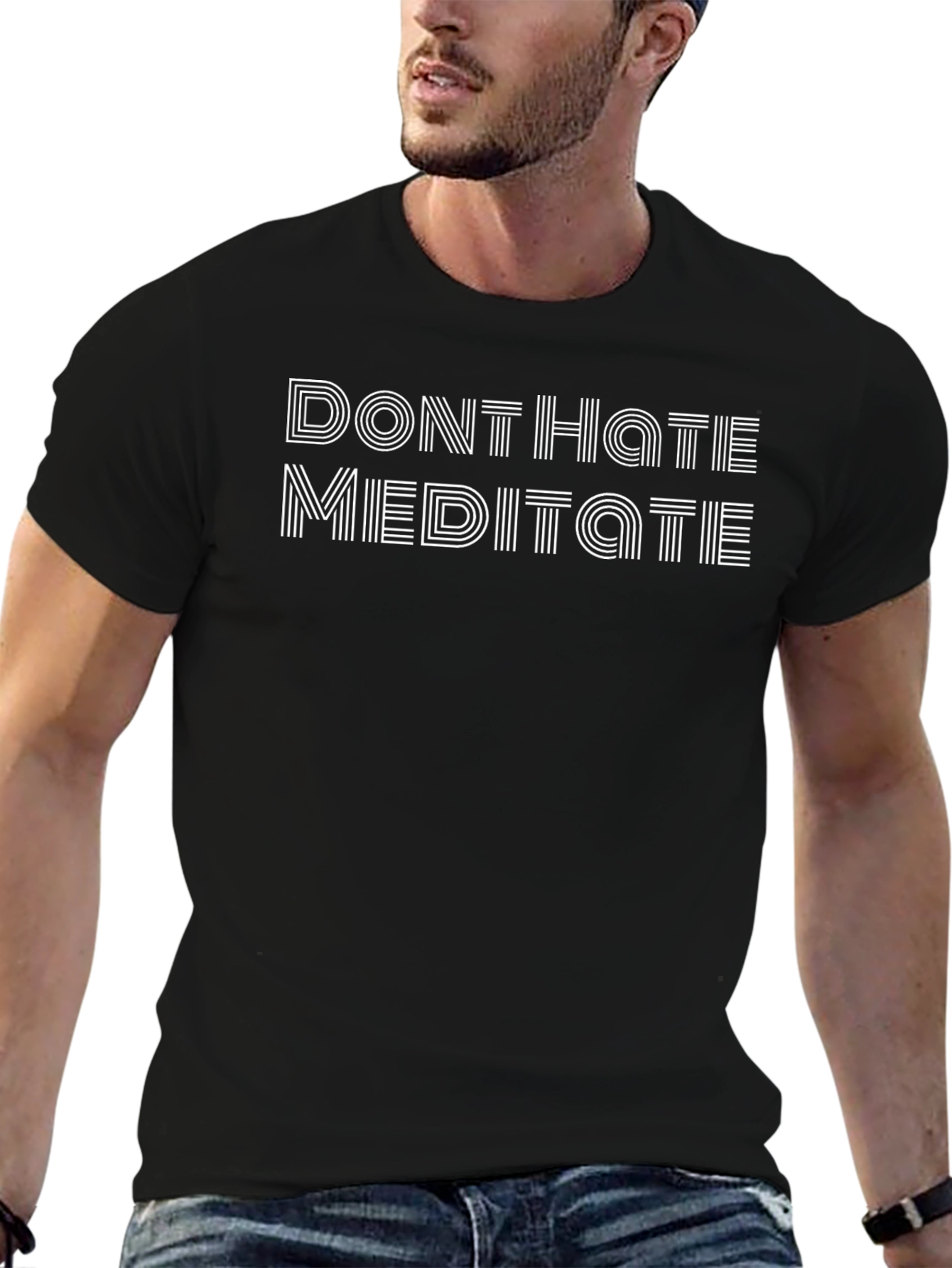 Meditate Graphic Tee - Relaxed Fit