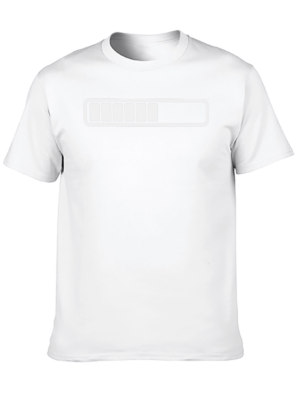 Loading Bar Graphic T-Shirt - Funny Progress Tee