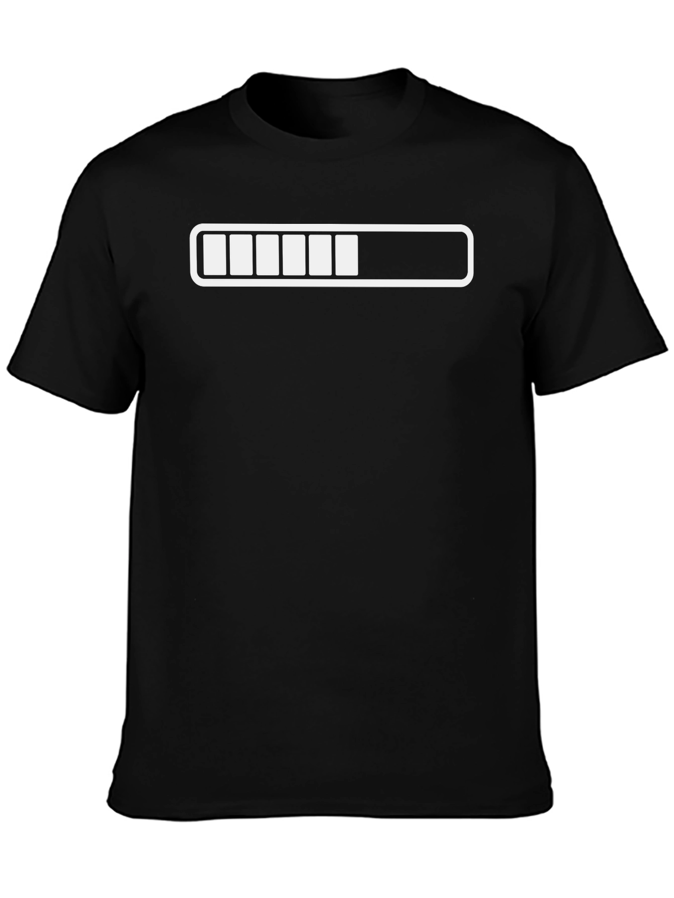 Loading Bar Graphic T-Shirt - Funny Progress Tee