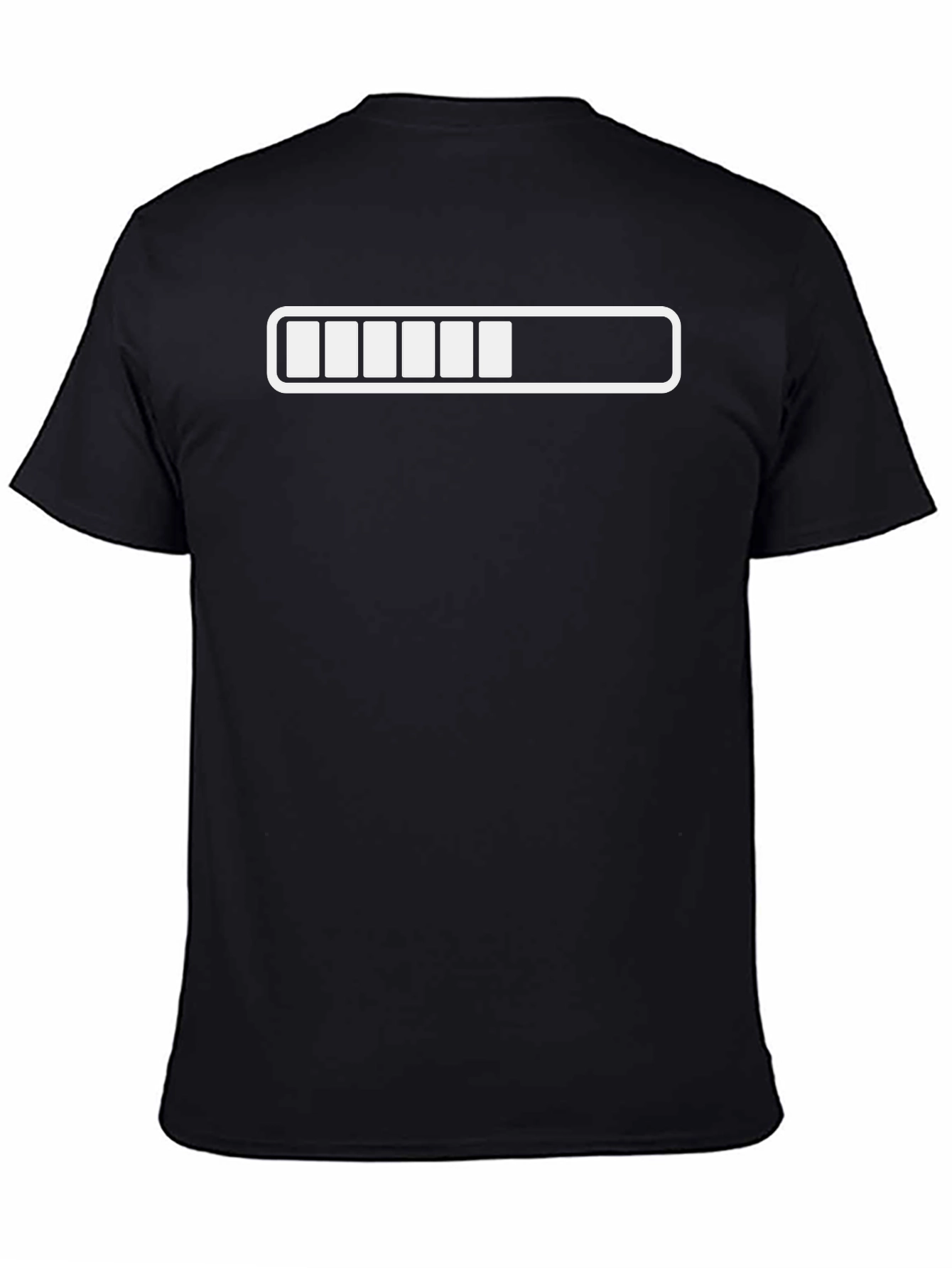 Loading Bar Graphic T-Shirt - Funny Progress Tee