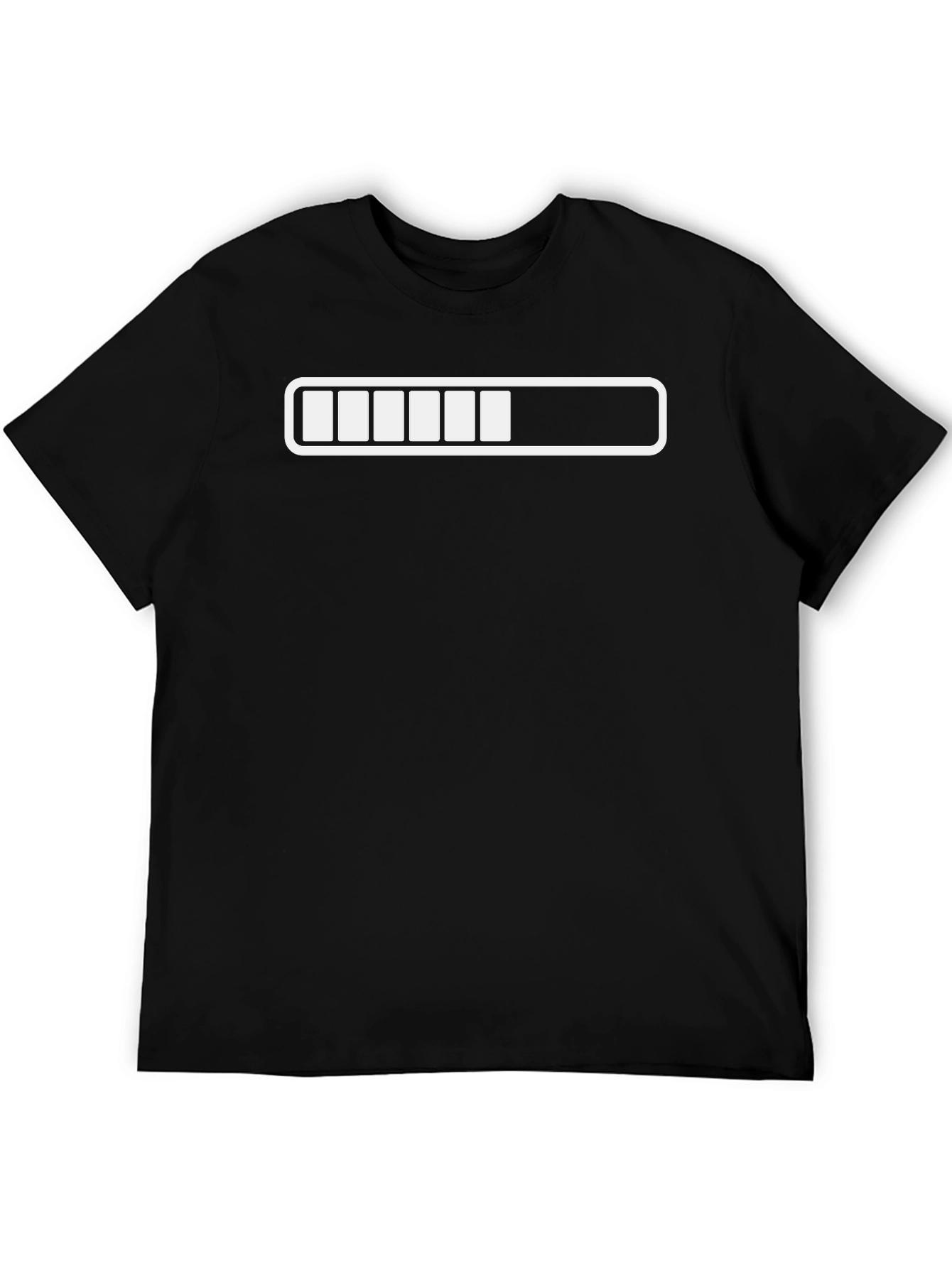 Loading Bar Graphic T-Shirt - Funny Progress Tee