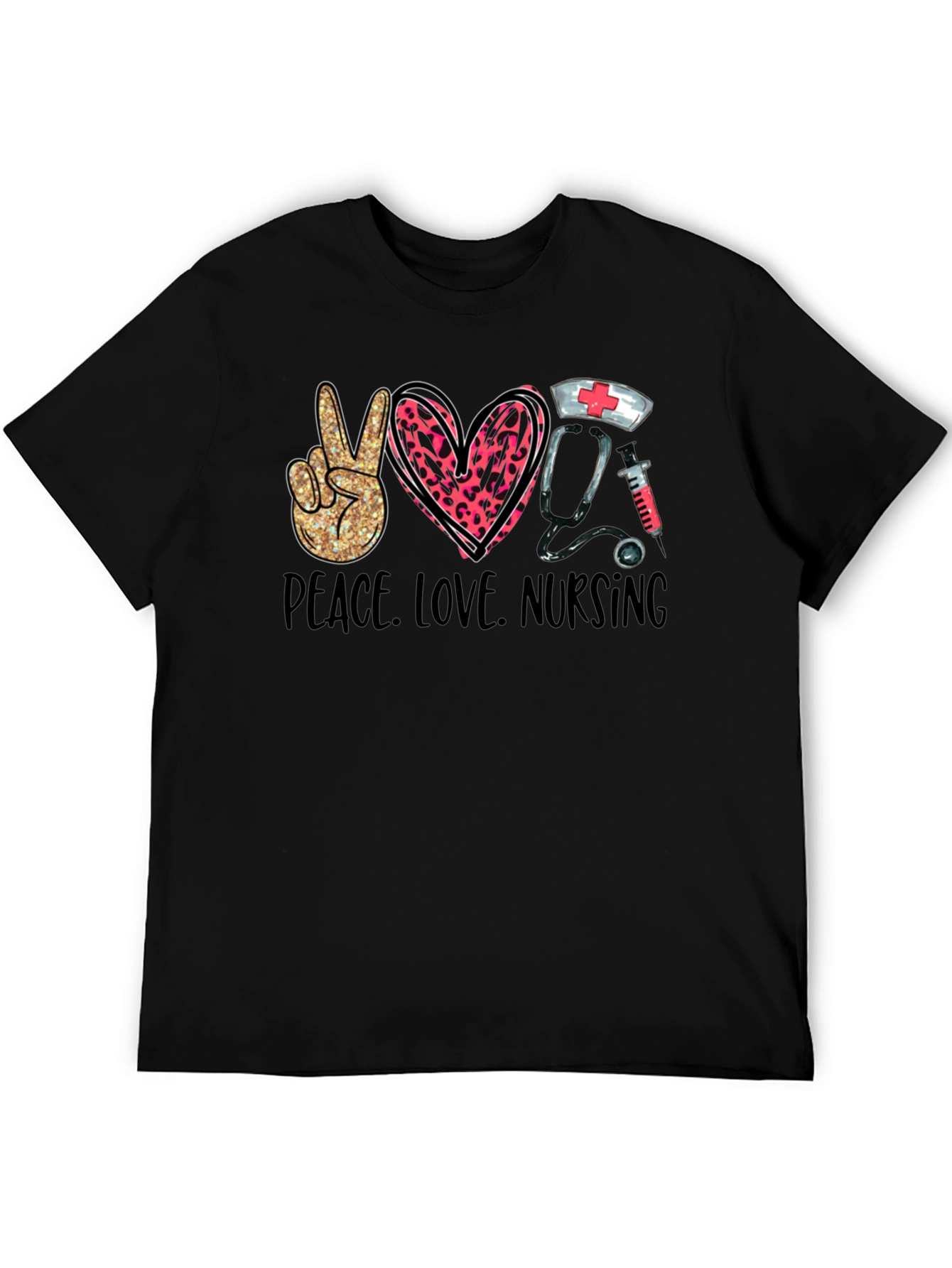 Peace Love Nursing T-Shirt