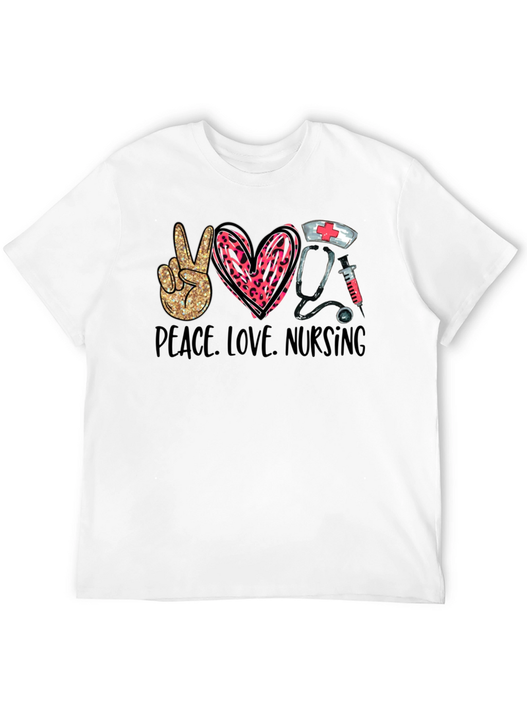 Peace Love Nursing T-Shirt