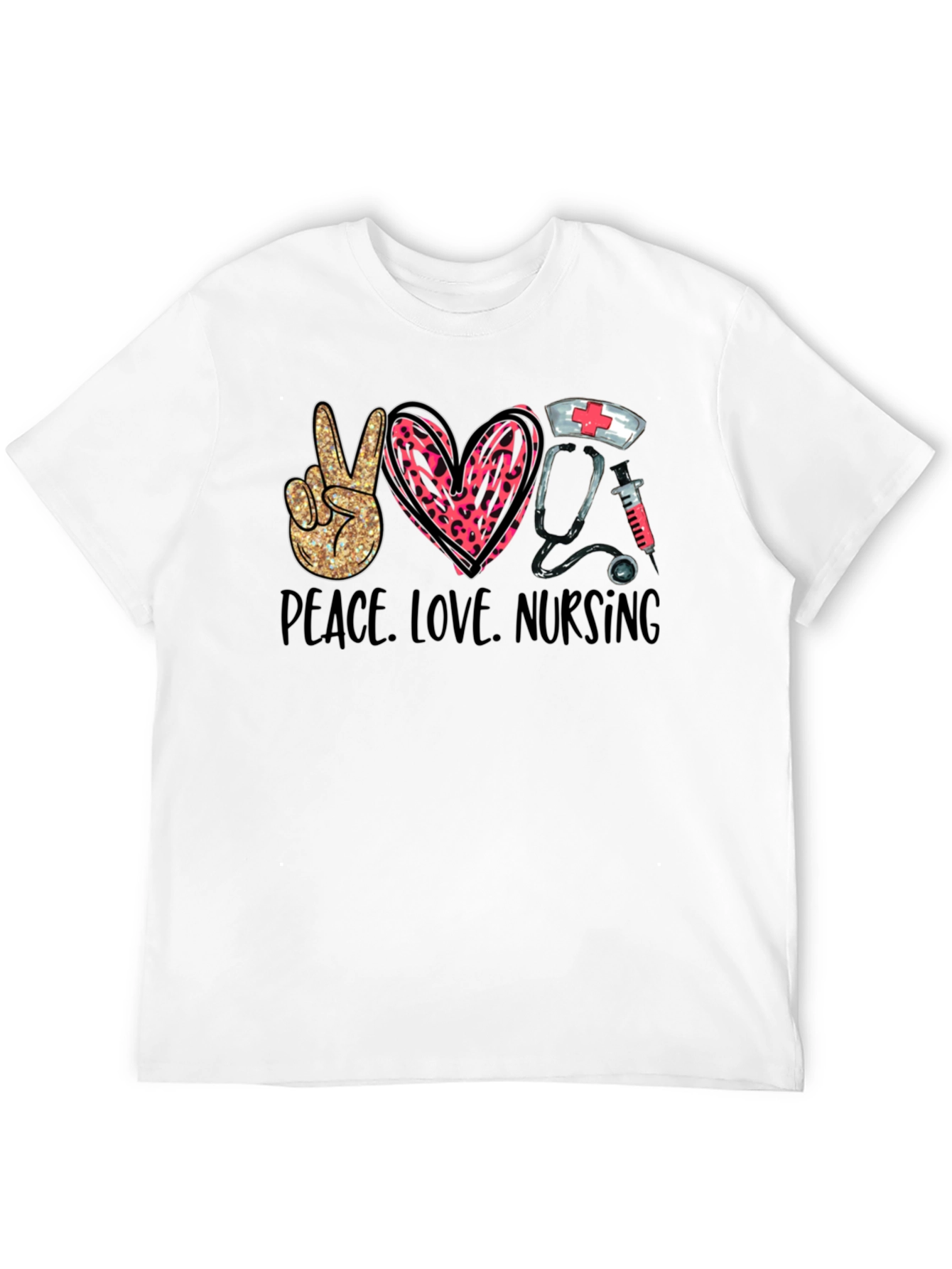 Peace Love Nursing T-Shirt