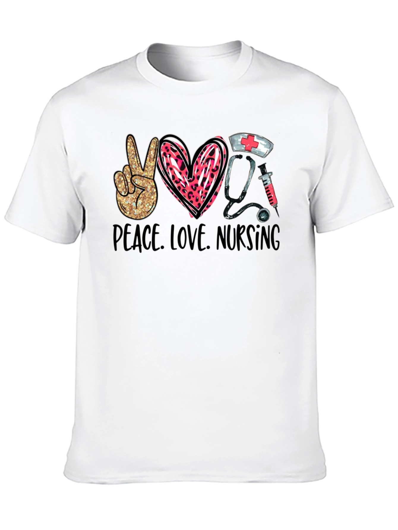 Peace Love Nursing T-Shirt