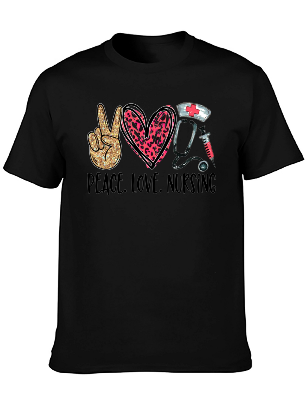 Peace Love Nursing T-Shirt