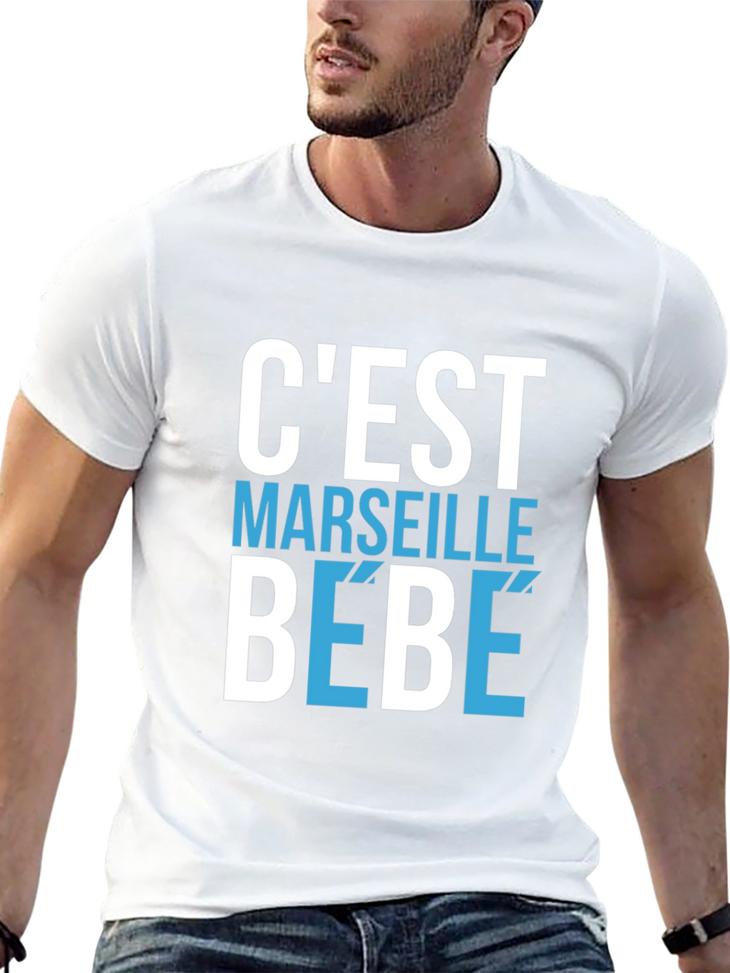 Cest Marseille Bébé Graphic T-Shirt