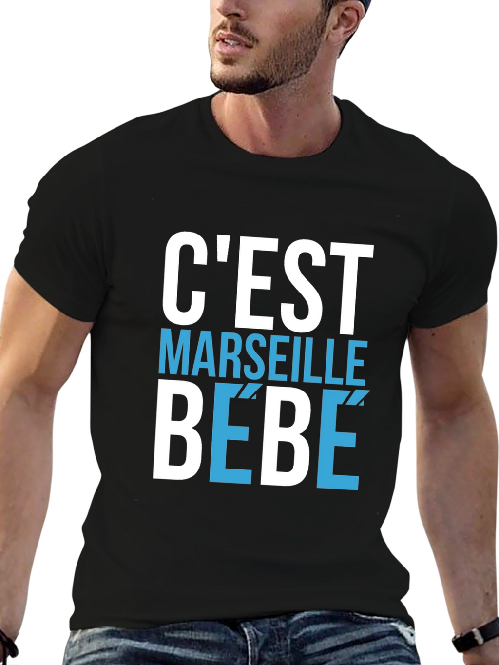Cest Marseille Bébé Graphic T-Shirt
