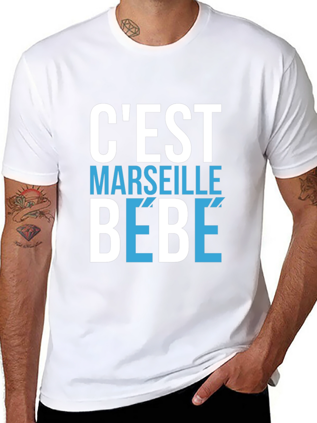 Cest Marseille Bébé Graphic T-Shirt