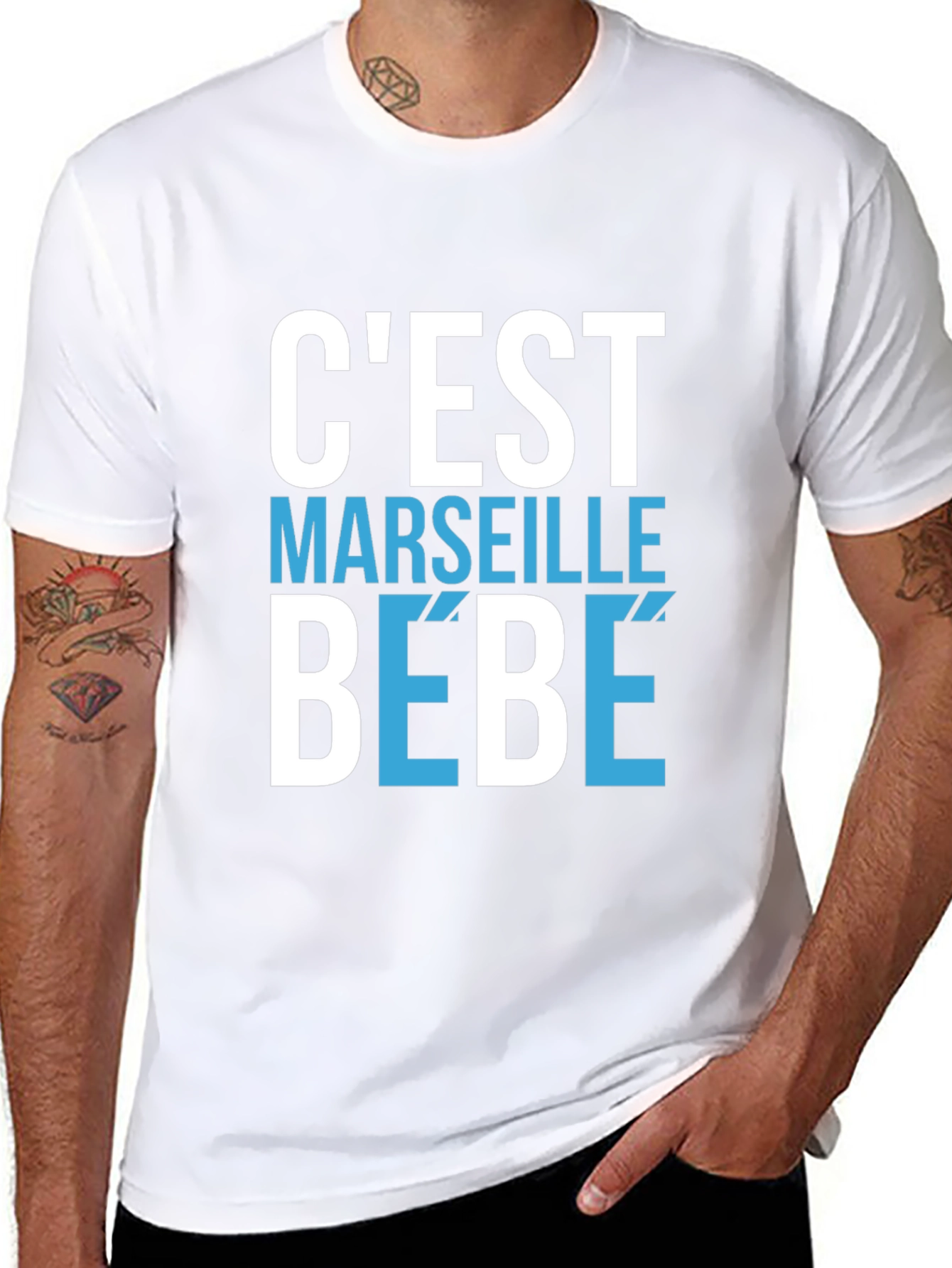 Cest Marseille Bébé Graphic T-Shirt