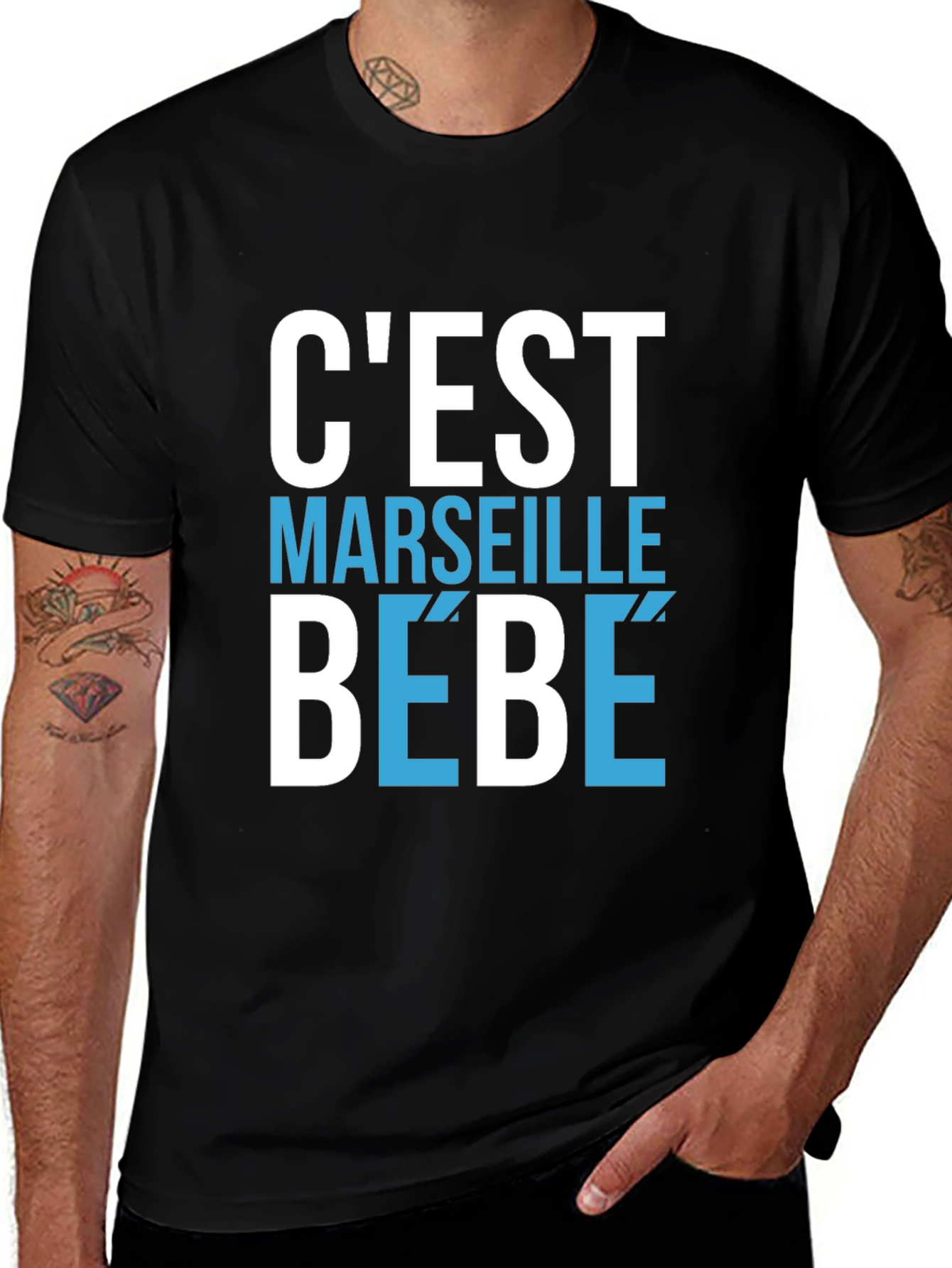Cest Marseille Bébé Graphic T-Shirt