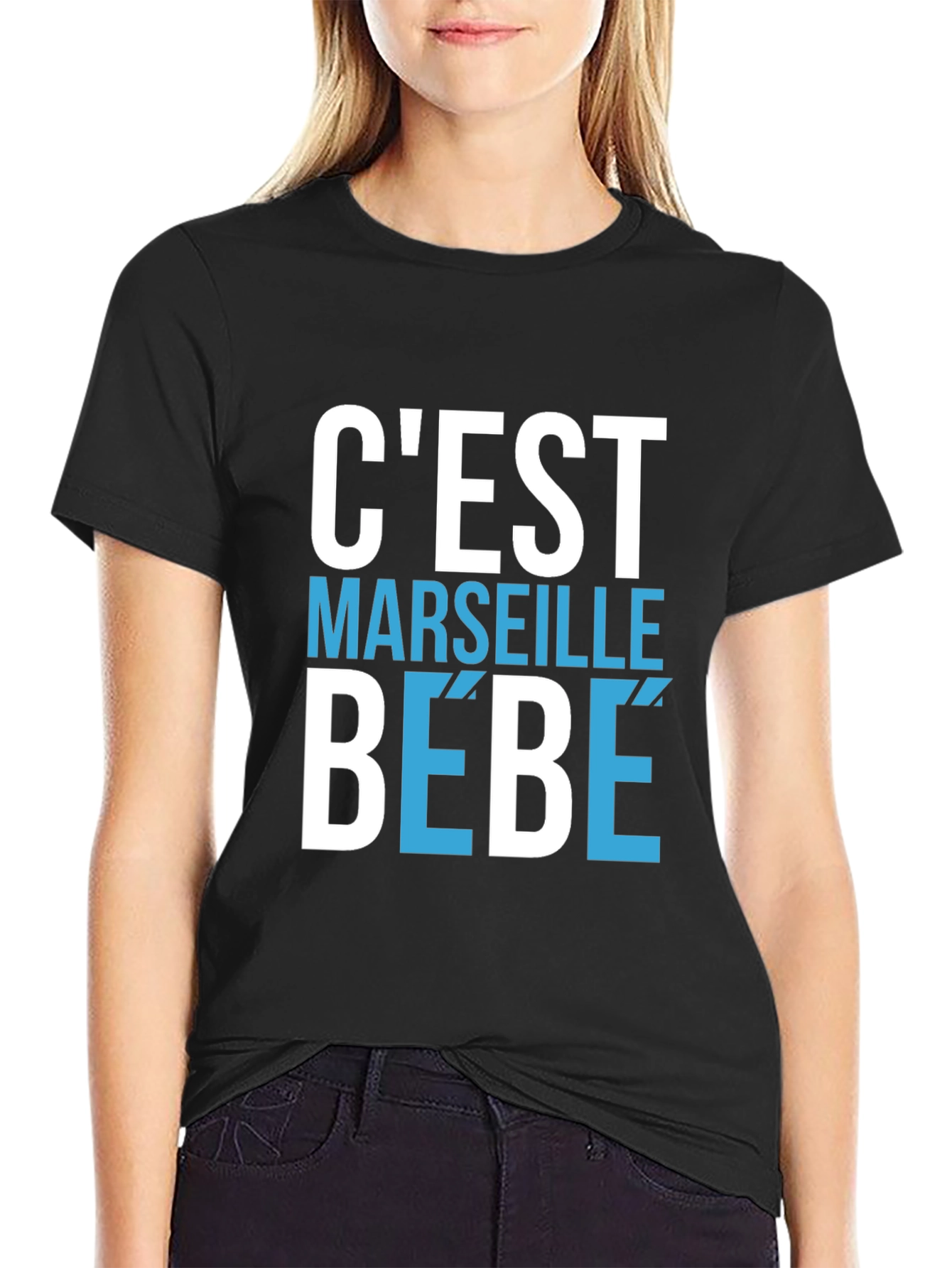 Cest Marseille Bébé Graphic T-Shirt