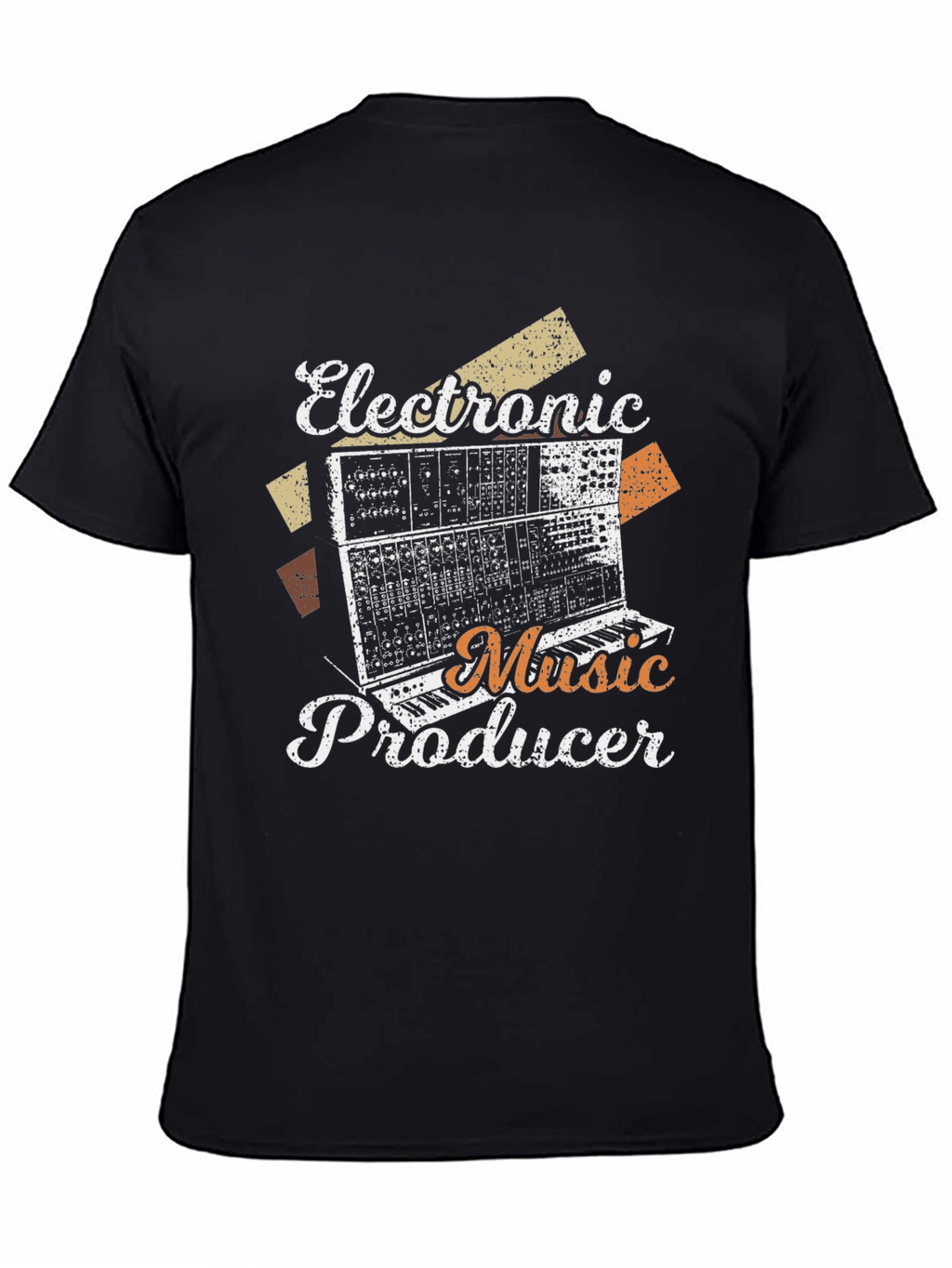 Electronic Music Producer T-Shirt Retro Synth Tee