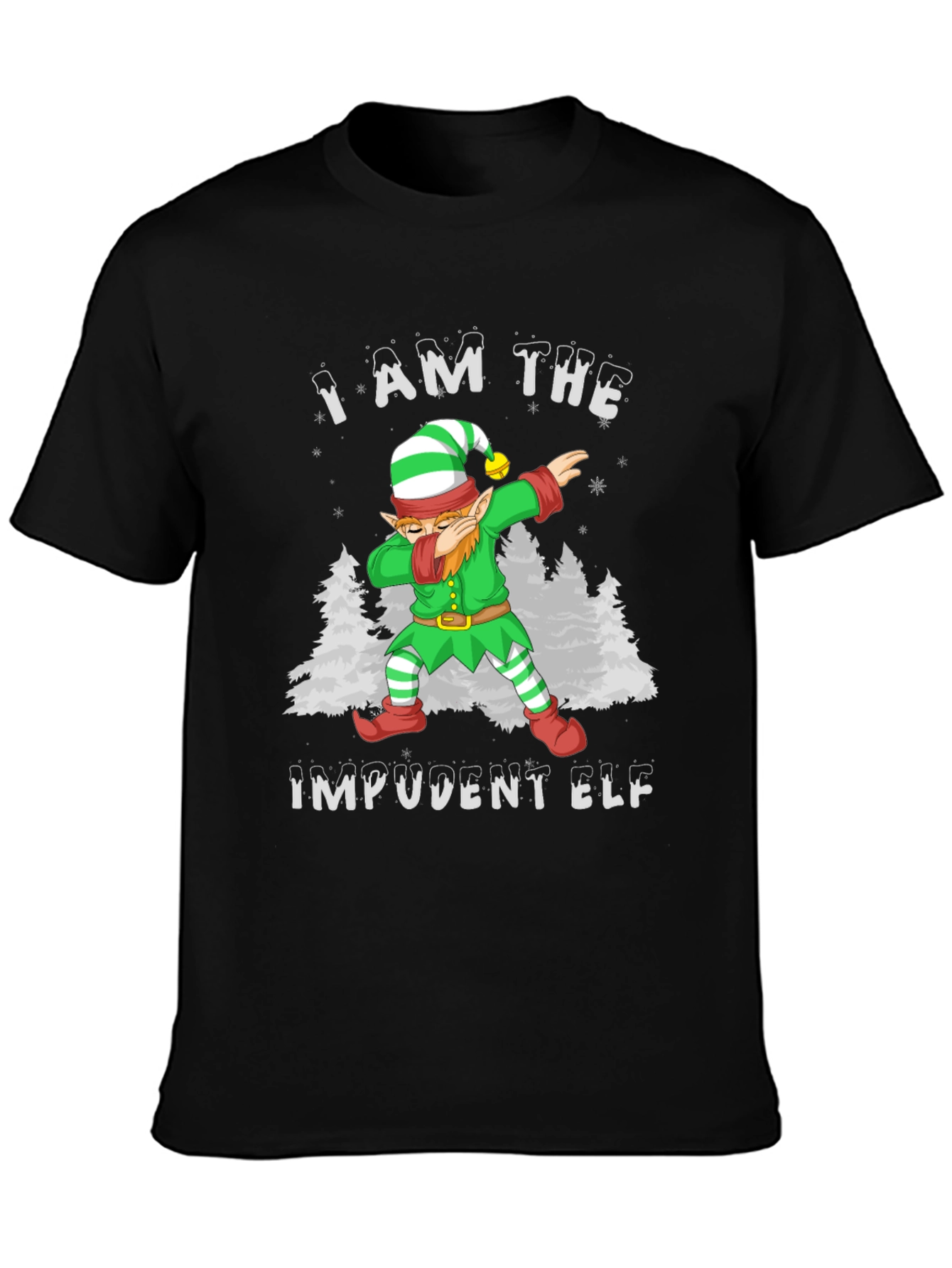 Imprudent Elf Dab Christmas T-Shirt
