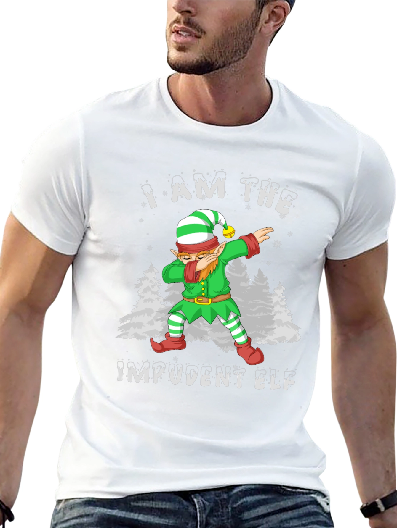 Imprudent Elf Dab Christmas T-Shirt