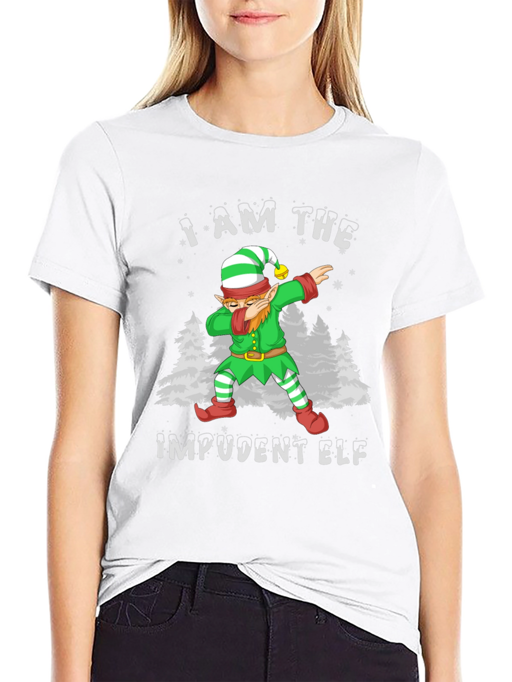 Imprudent Elf Dab Christmas T-Shirt