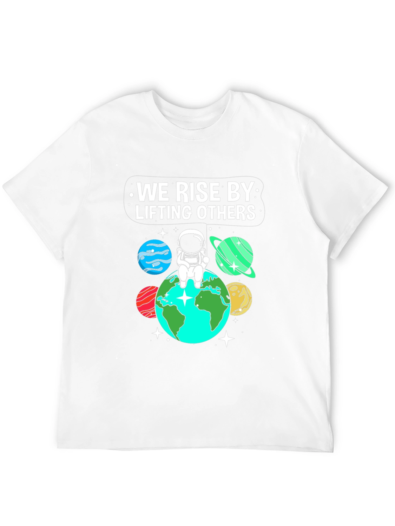 We Rise By Lifting Others Graphic Tee
