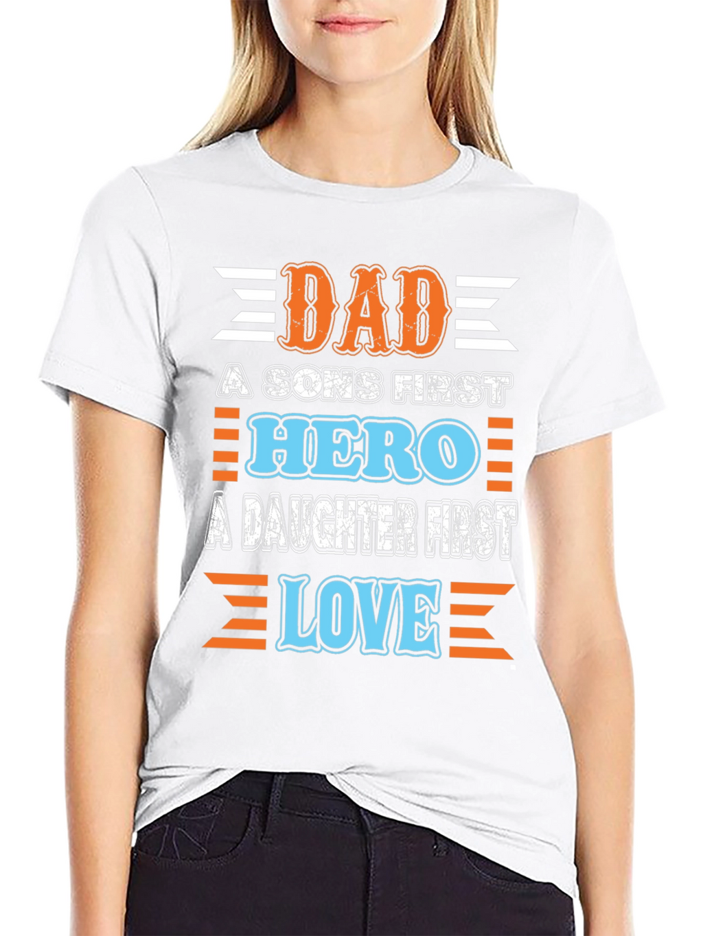 Dad Hero Love T-Shirt