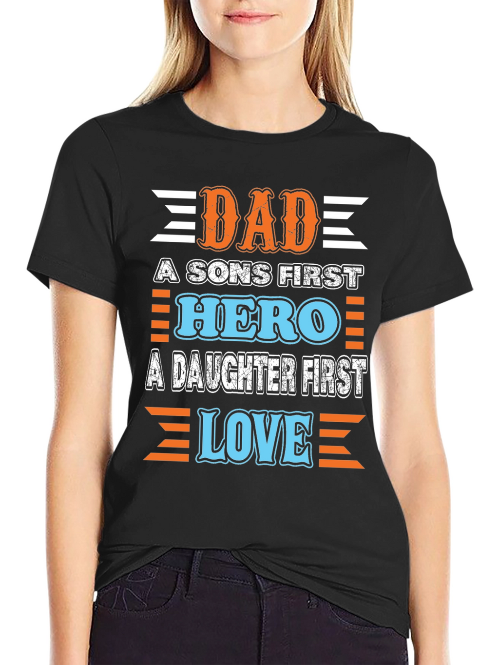 Dad Hero Love T-Shirt
