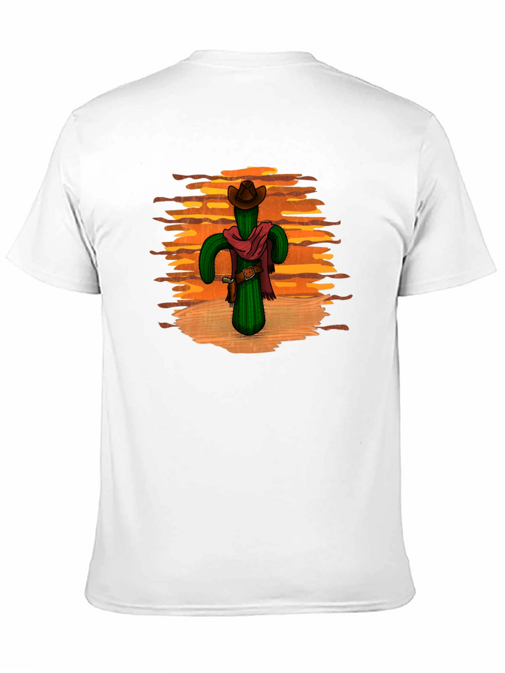 Cactus Cowboy Black T-Shirt