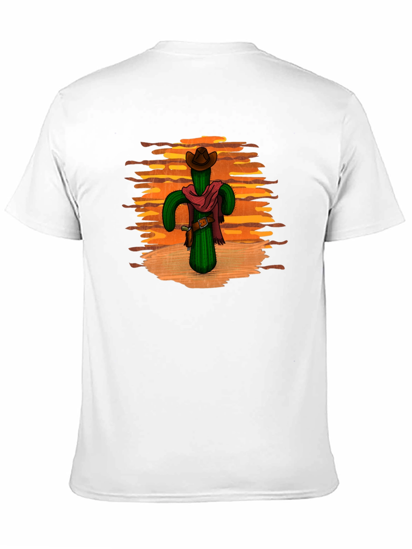 Cactus Cowboy Black T-Shirt