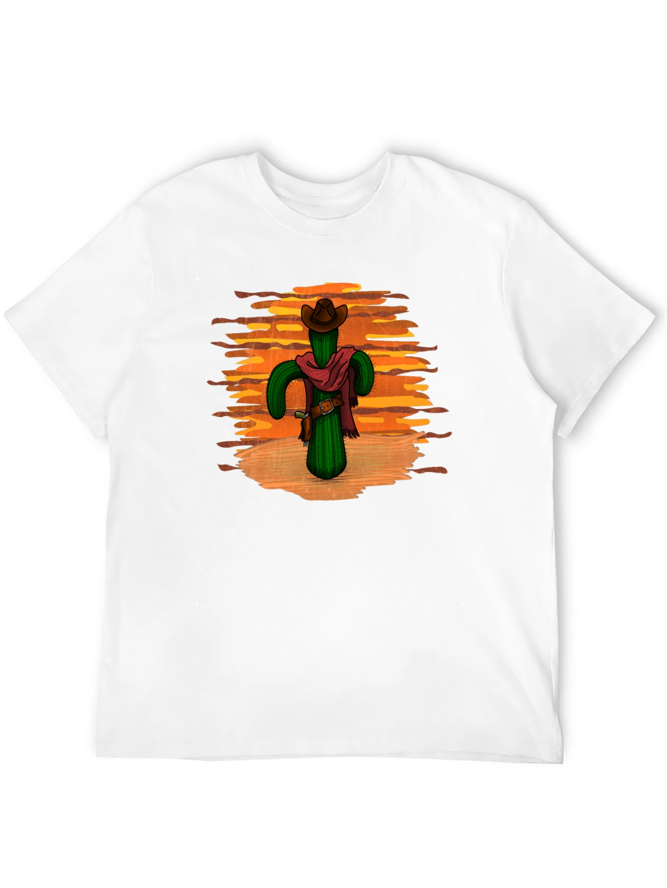 Cactus Cowboy Black T-Shirt