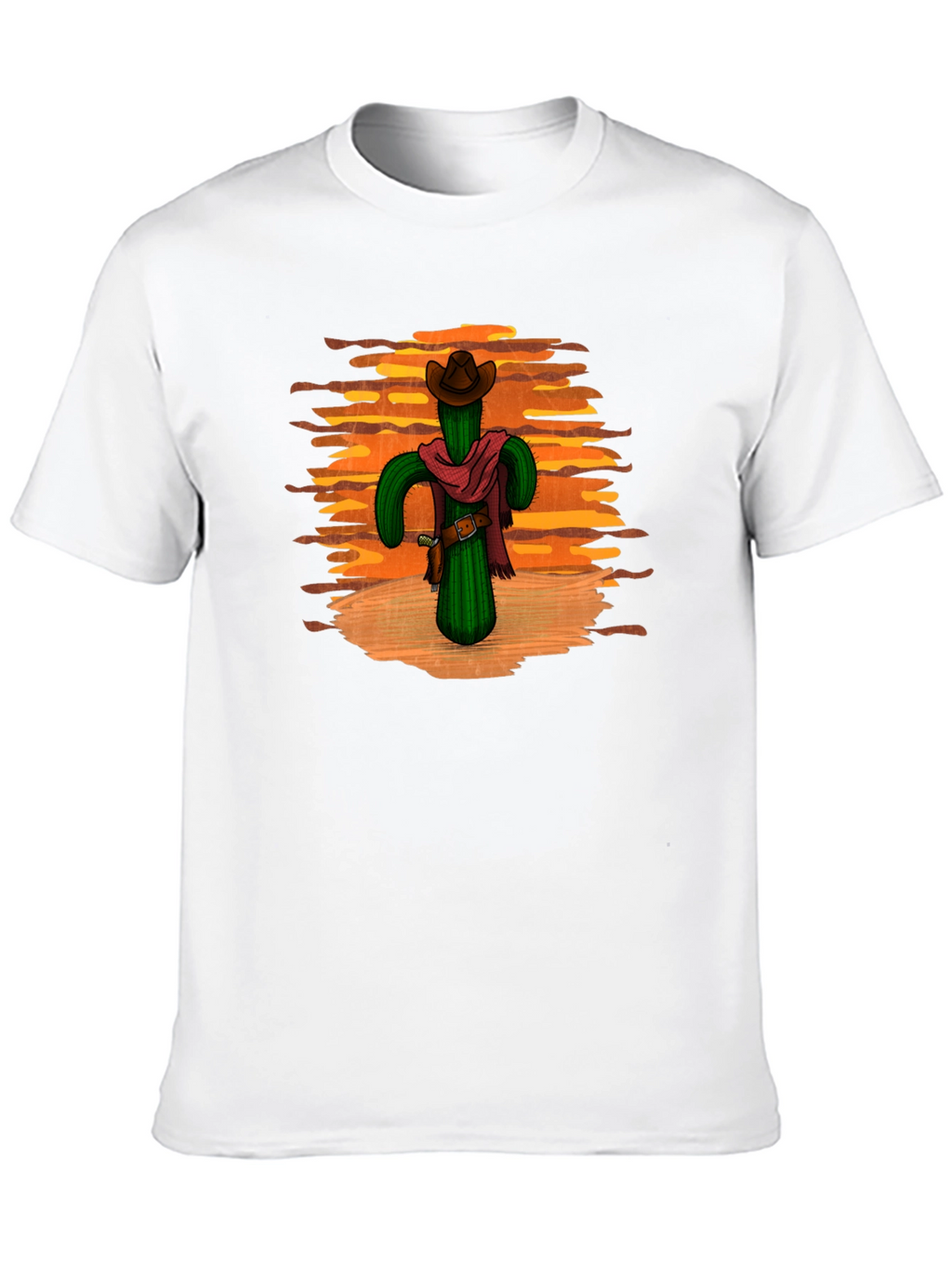 Cactus Cowboy Black T-Shirt
