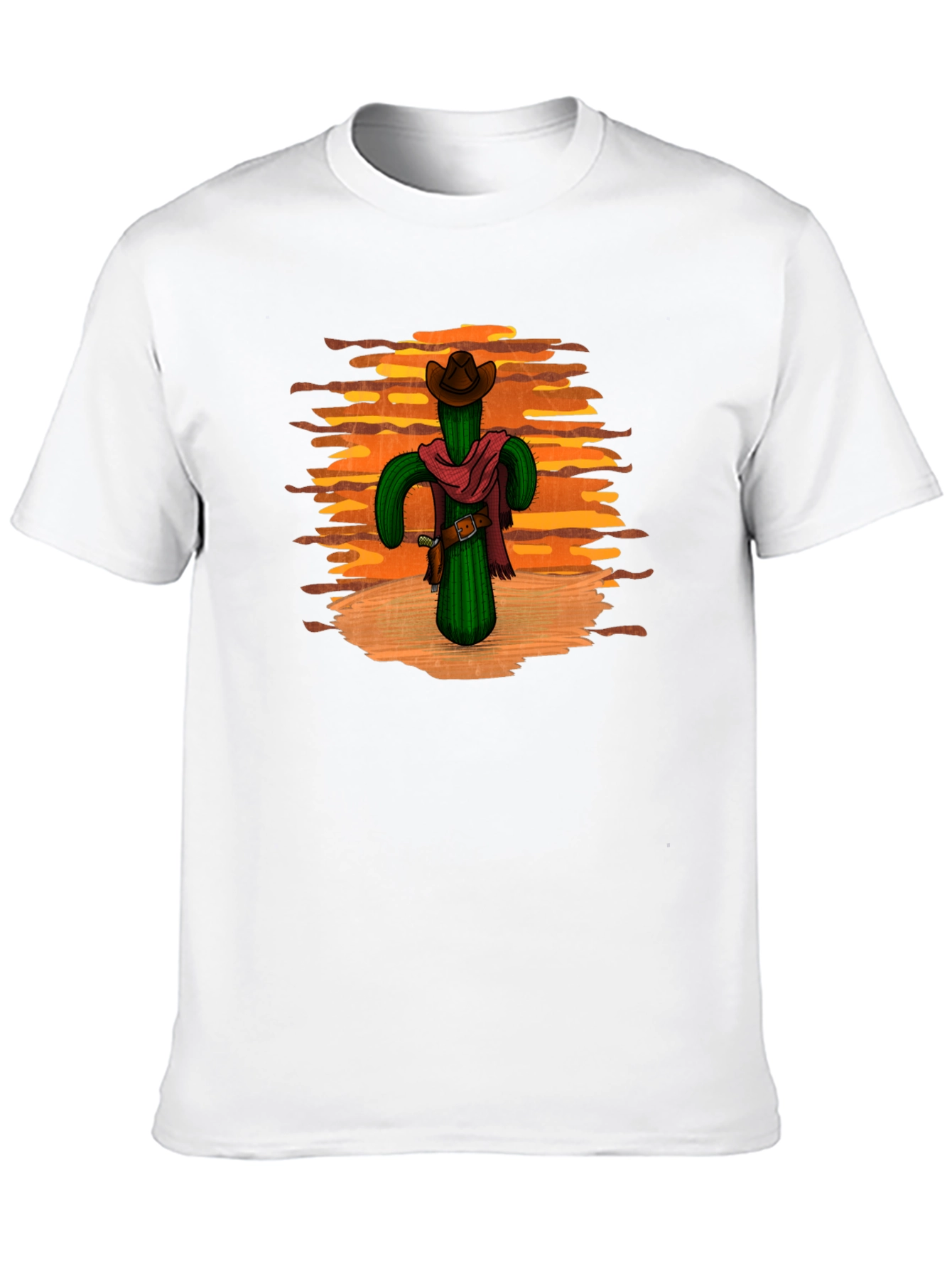 Cactus Cowboy Black T-Shirt