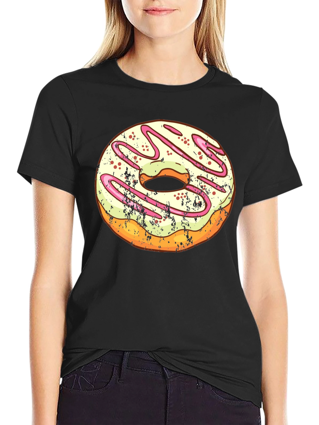 Donut Graphic Tee - Casual Style